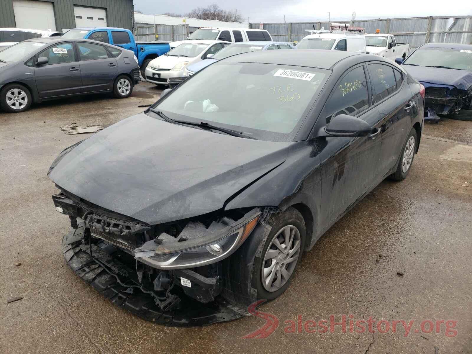 5NPD74LF8HH166267 2017 HYUNDAI ELANTRA