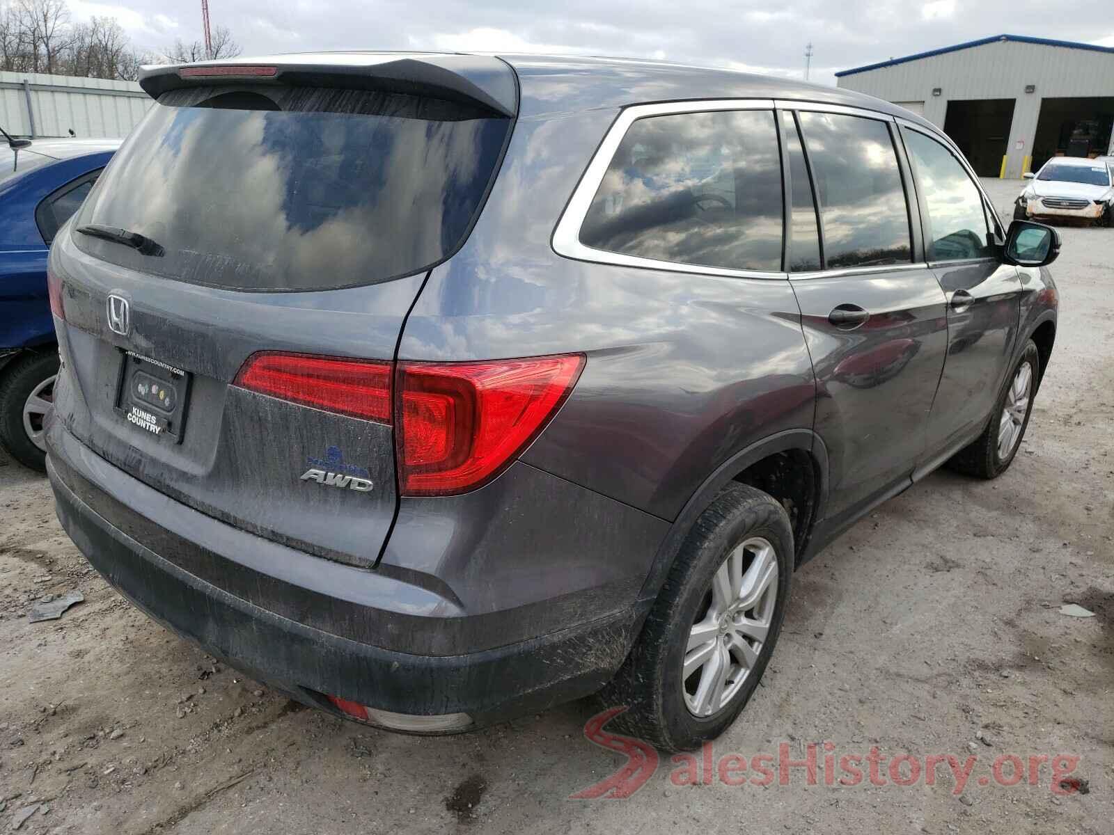 5FNYF6H18GB041196 2016 HONDA PILOT