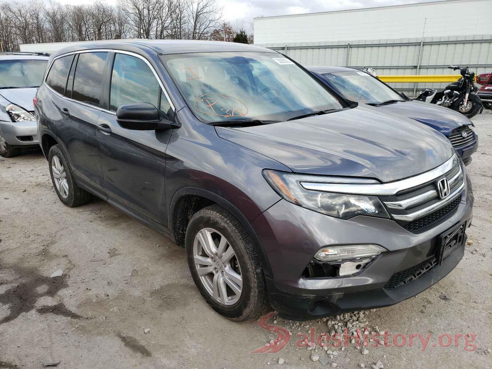 5FNYF6H18GB041196 2016 HONDA PILOT