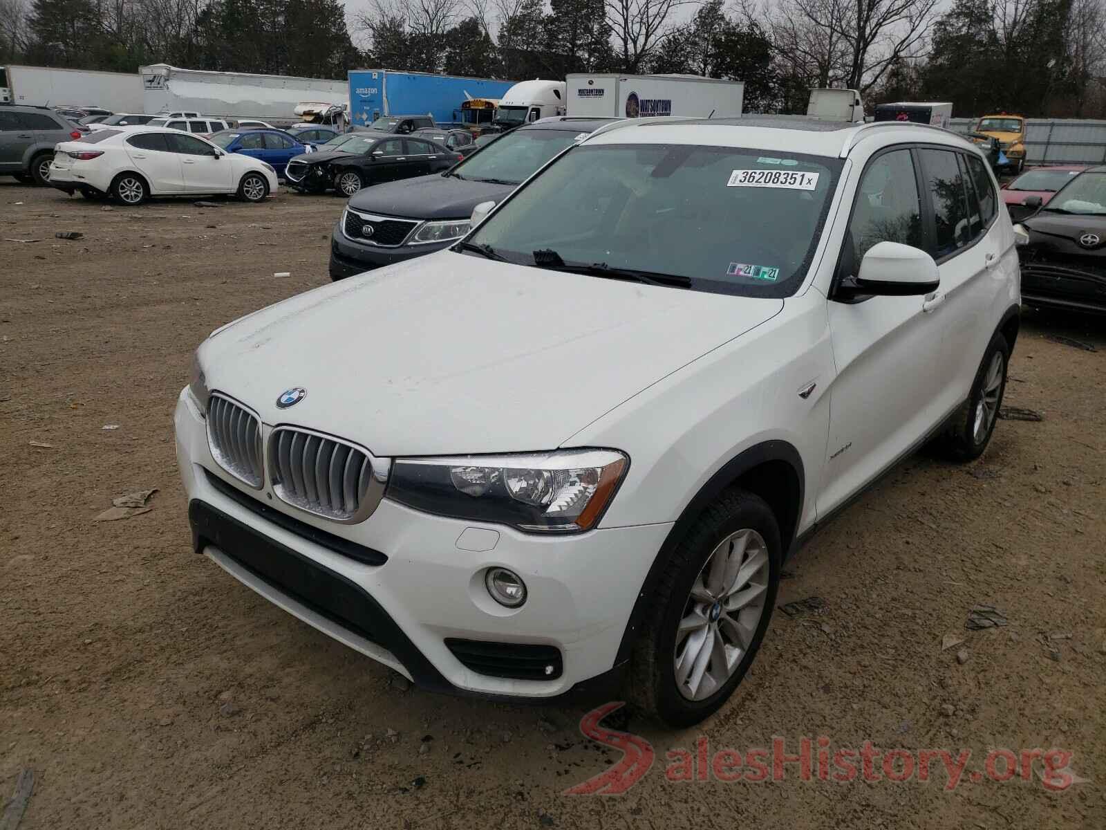 5UXWX9C56G0D92575 2016 BMW X3