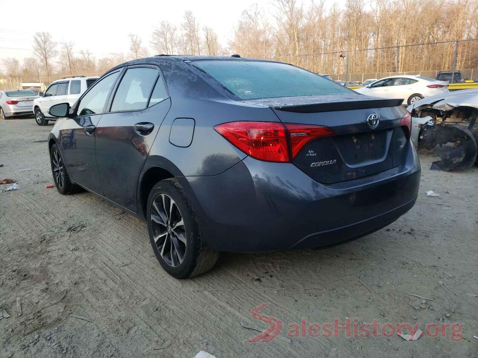 2T1BURHE1HC803693 2017 TOYOTA COROLLA