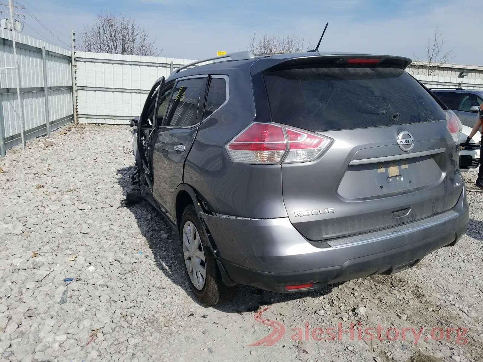 JN8AT2MVXGW133101 2016 NISSAN ROGUE