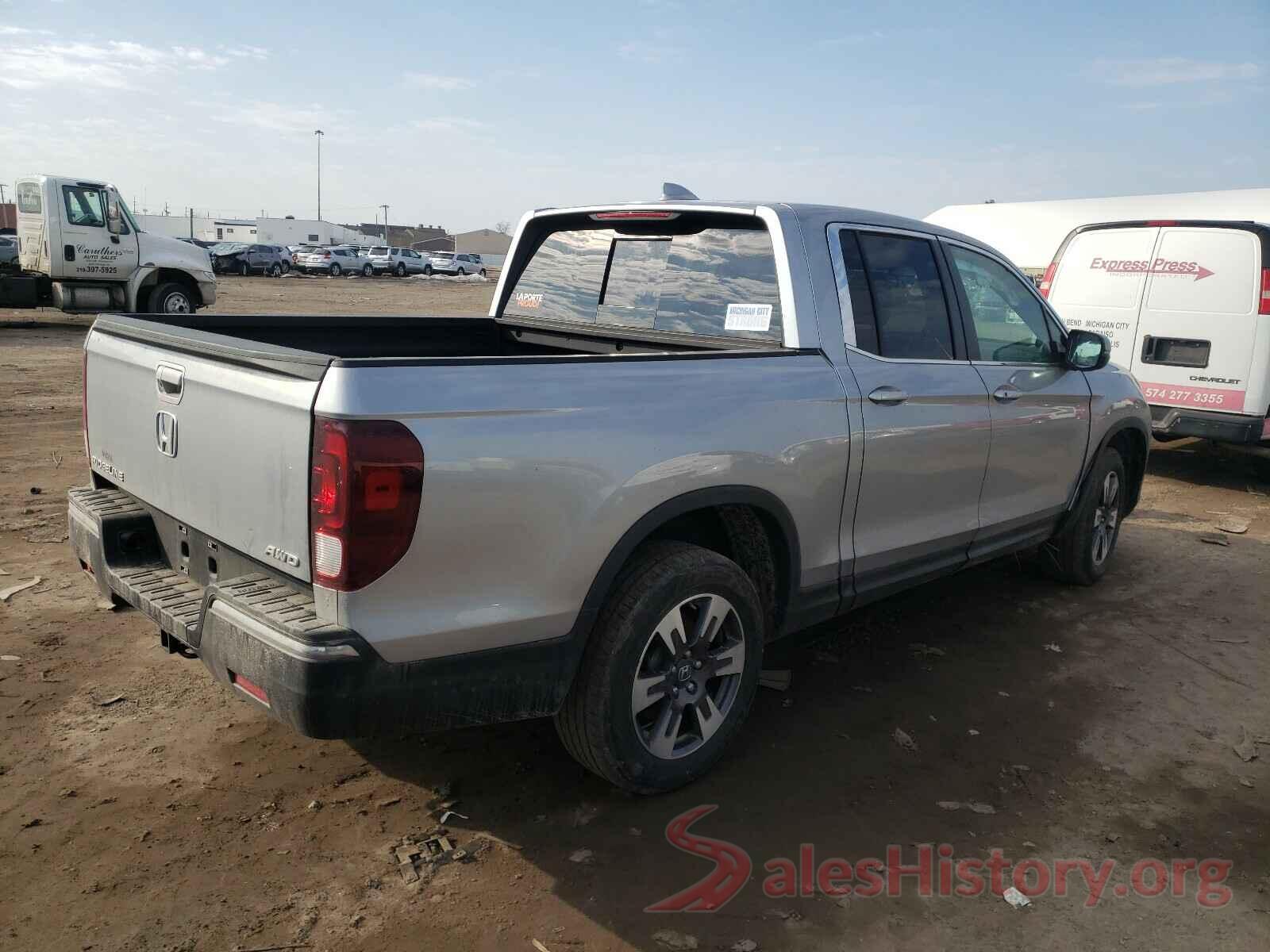 5FPYK3F57KB041089 2019 HONDA RIDGELINE