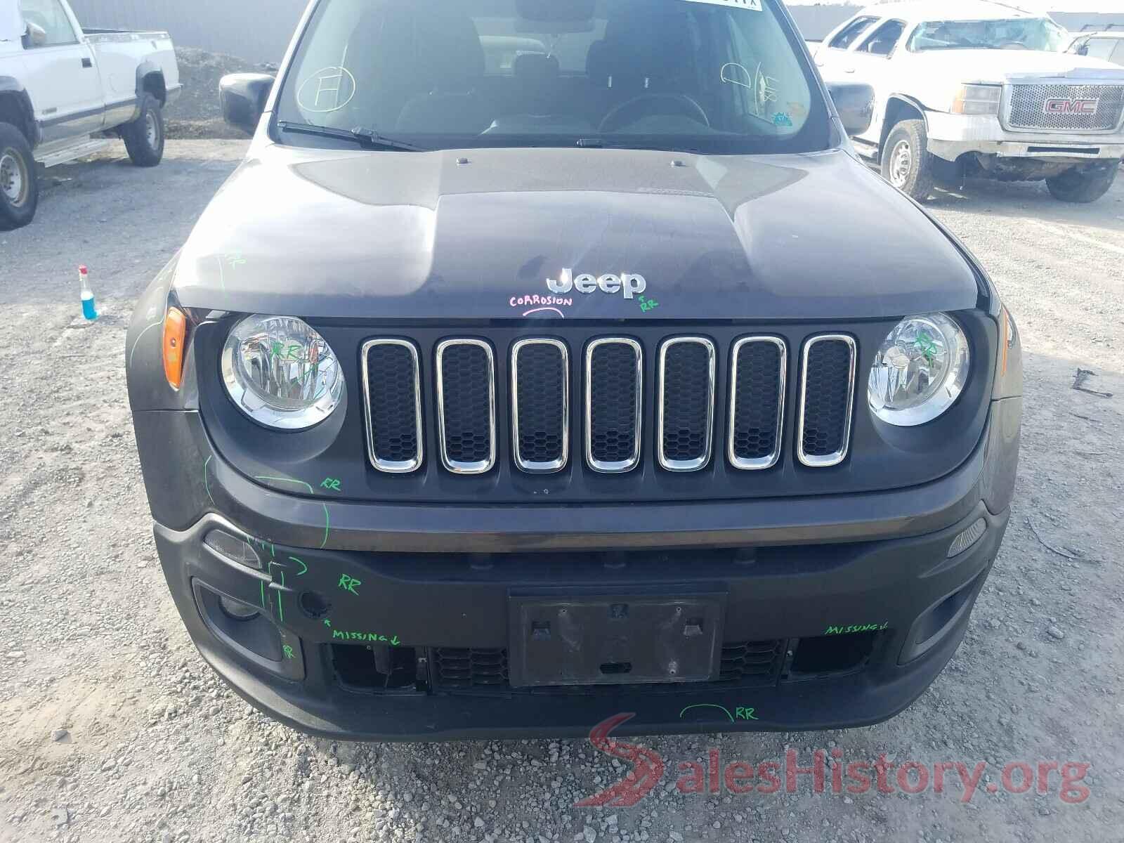 ZACCJBBBXHPE68117 2017 JEEP RENEGADE