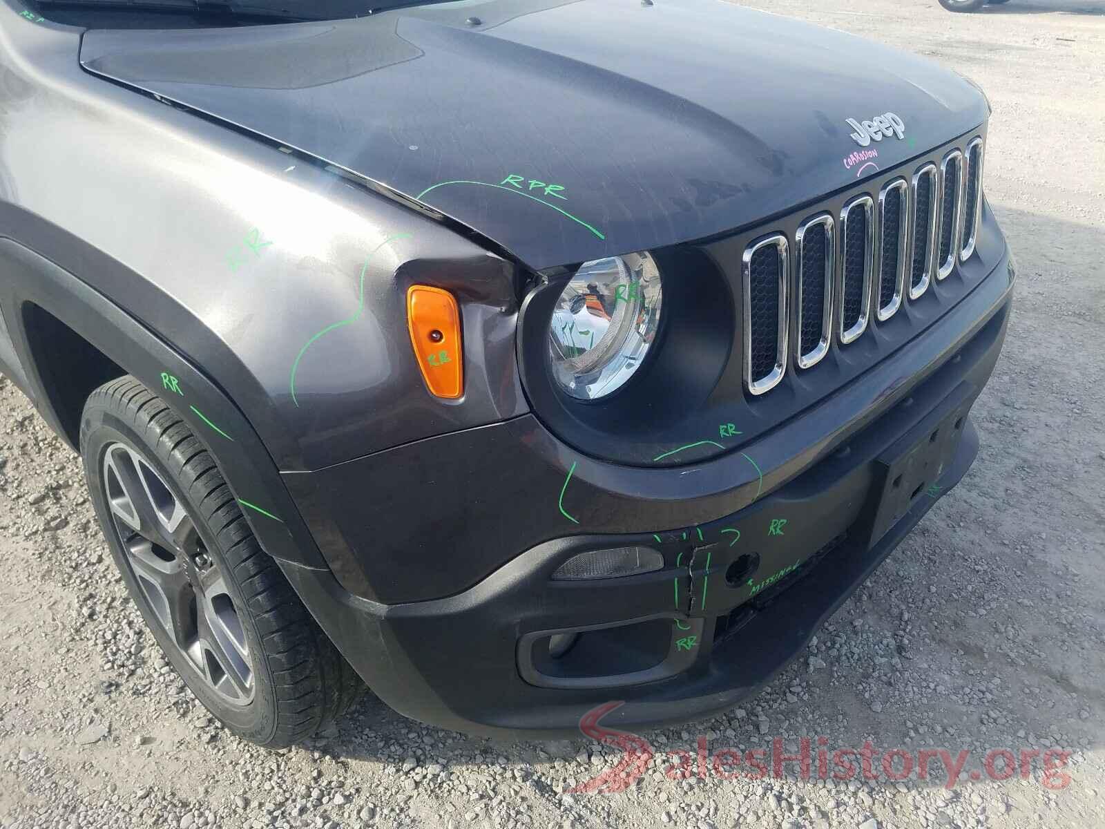 ZACCJBBBXHPE68117 2017 JEEP RENEGADE