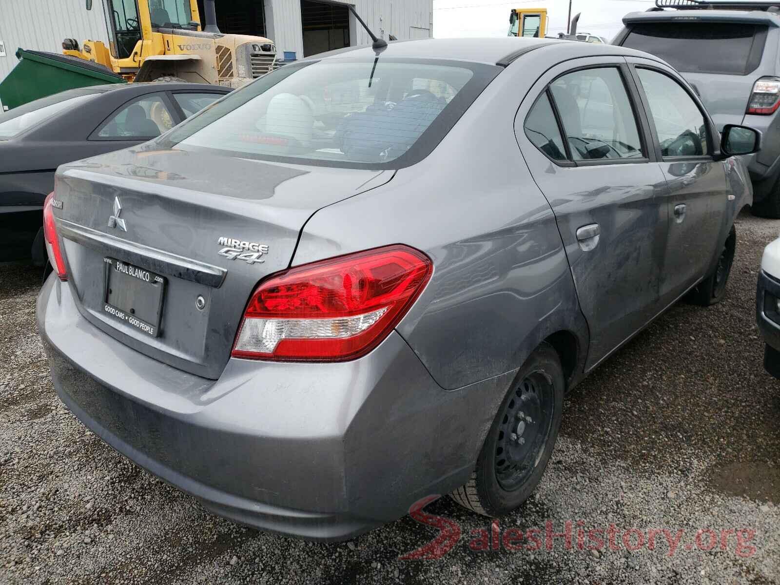 ML32F3FJ3JHF03524 2018 MITSUBISHI MIRAGE