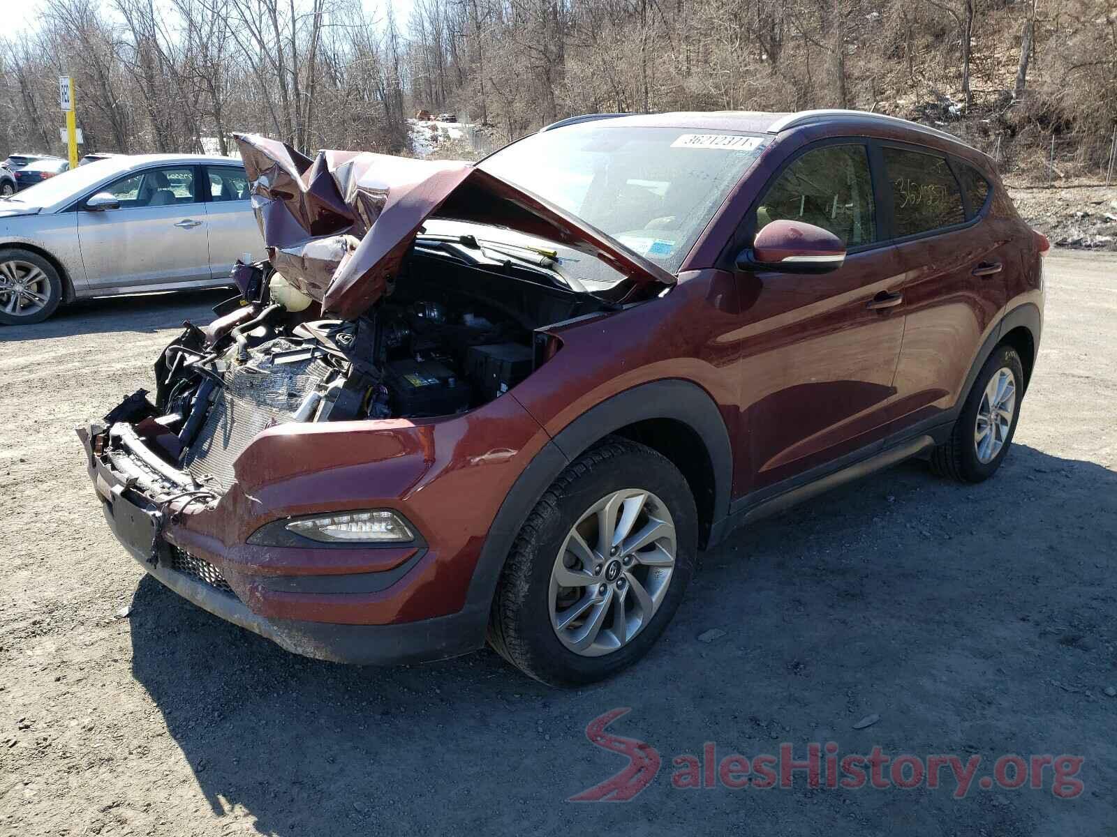 KM8J3CA2XGU191390 2016 HYUNDAI TUCSON