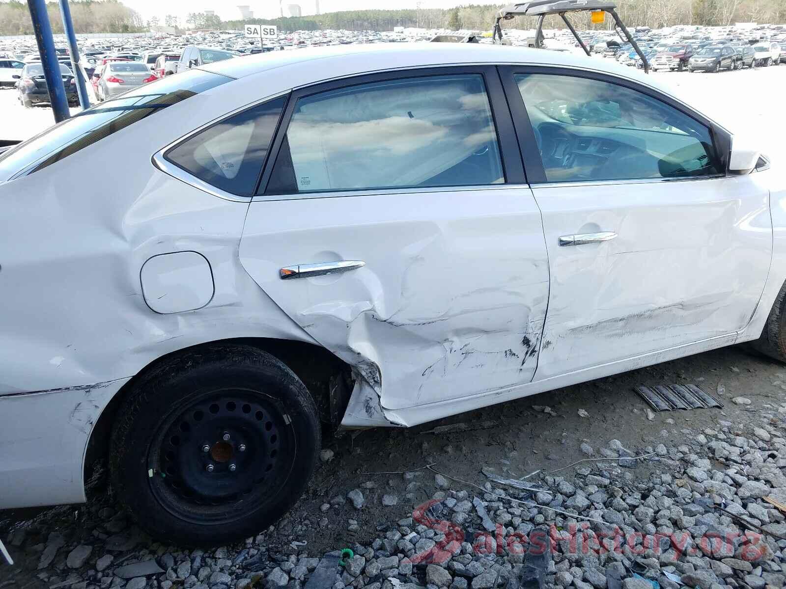 3N1AB7AP9KY383001 2019 NISSAN SENTRA