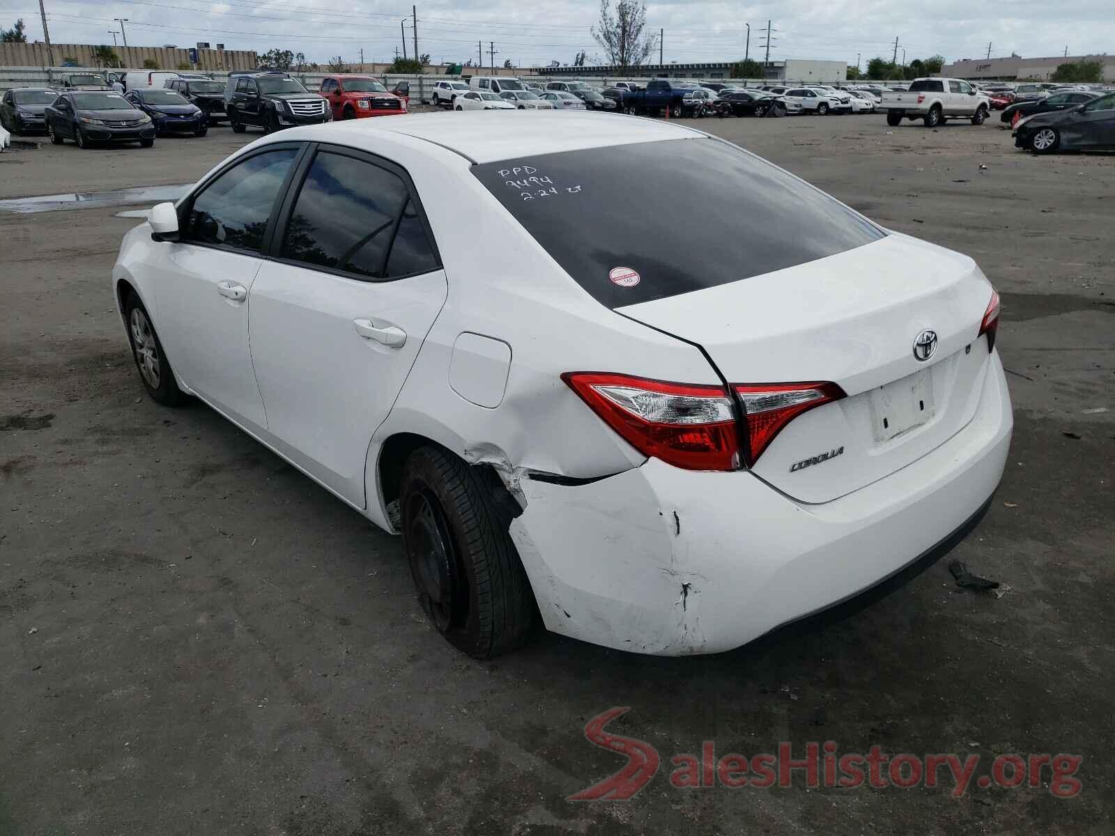 2T1BURHE9GC499494 2016 TOYOTA COROLLA