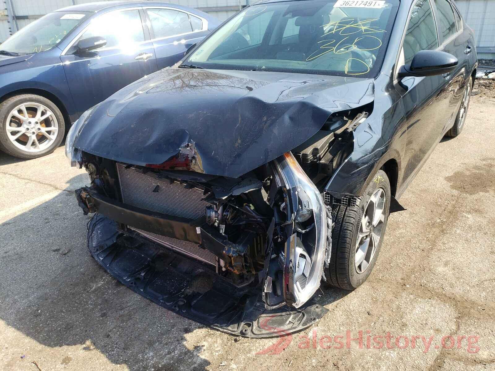 3KPF24AD9KE138286 2019 KIA FORTE