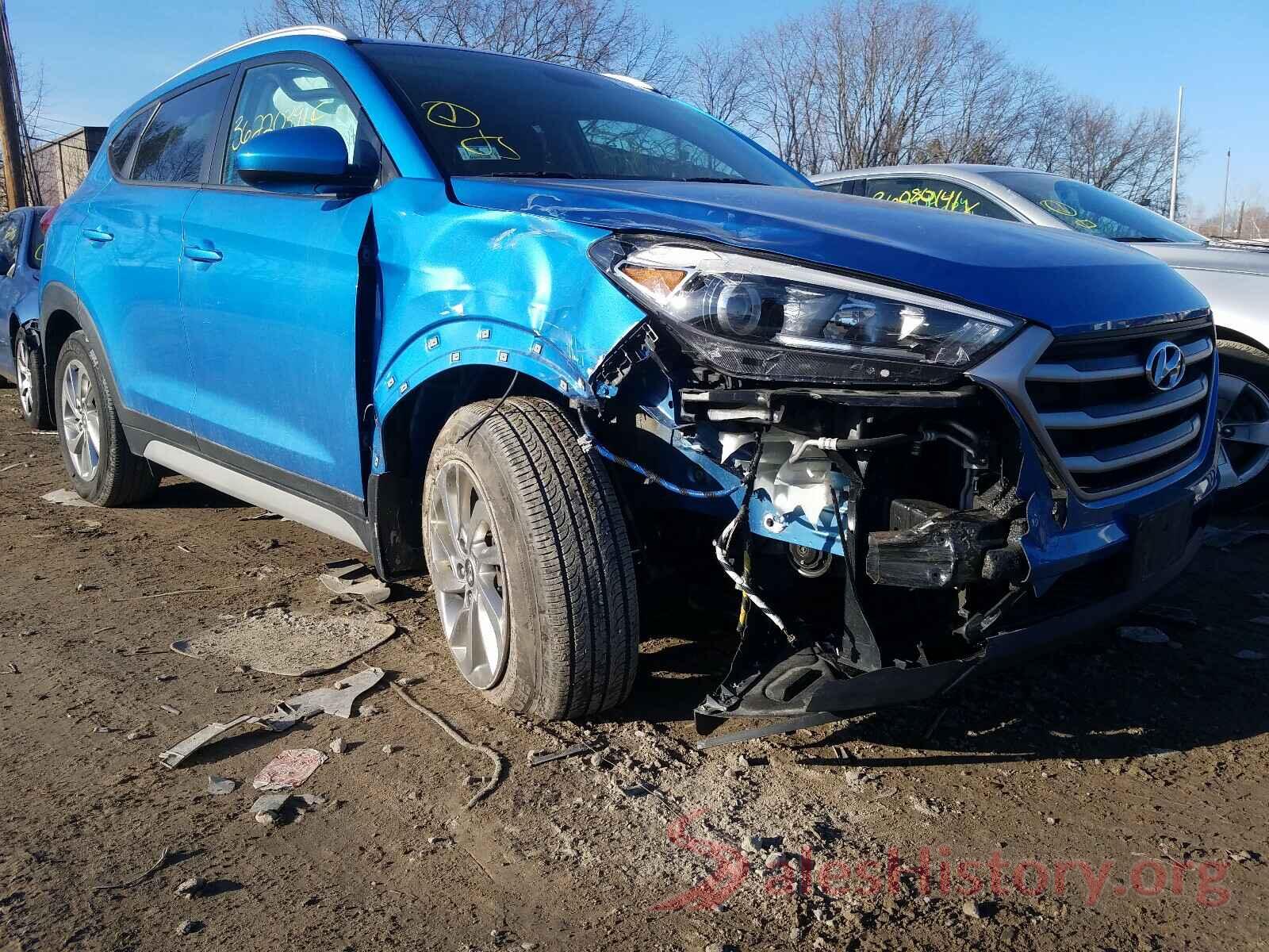 KM8J3CA46HU410123 2017 HYUNDAI TUCSON