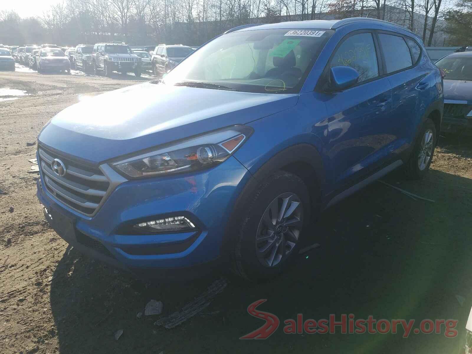 KM8J3CA46HU410123 2017 HYUNDAI TUCSON