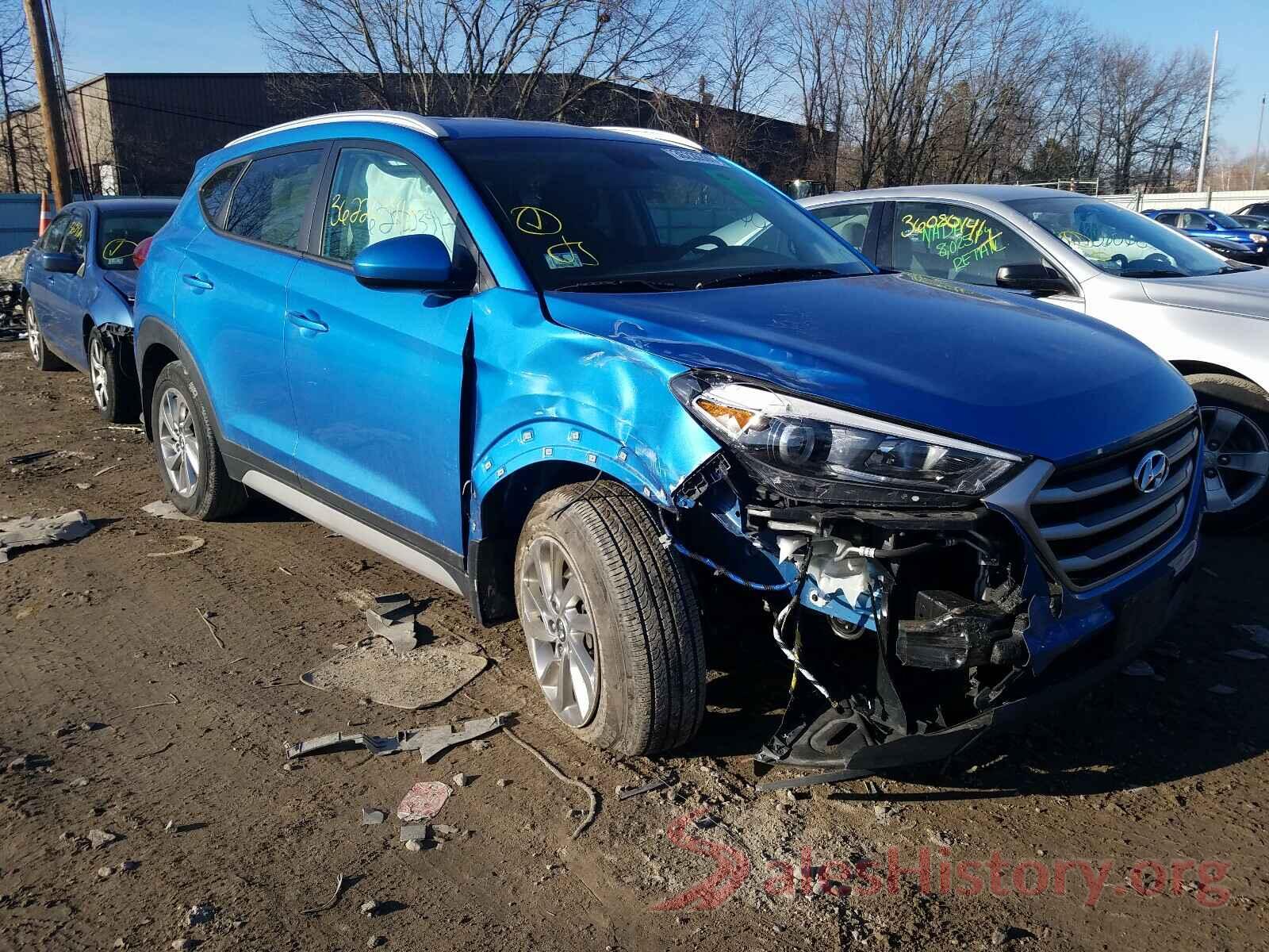 KM8J3CA46HU410123 2017 HYUNDAI TUCSON