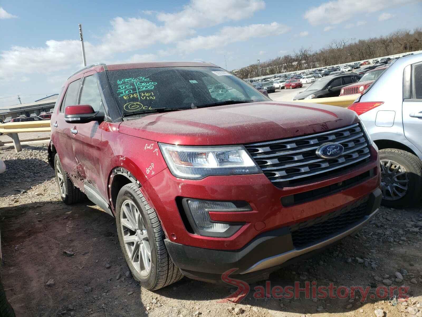 1FM5K8F80HGB78761 2017 FORD EXPLORER