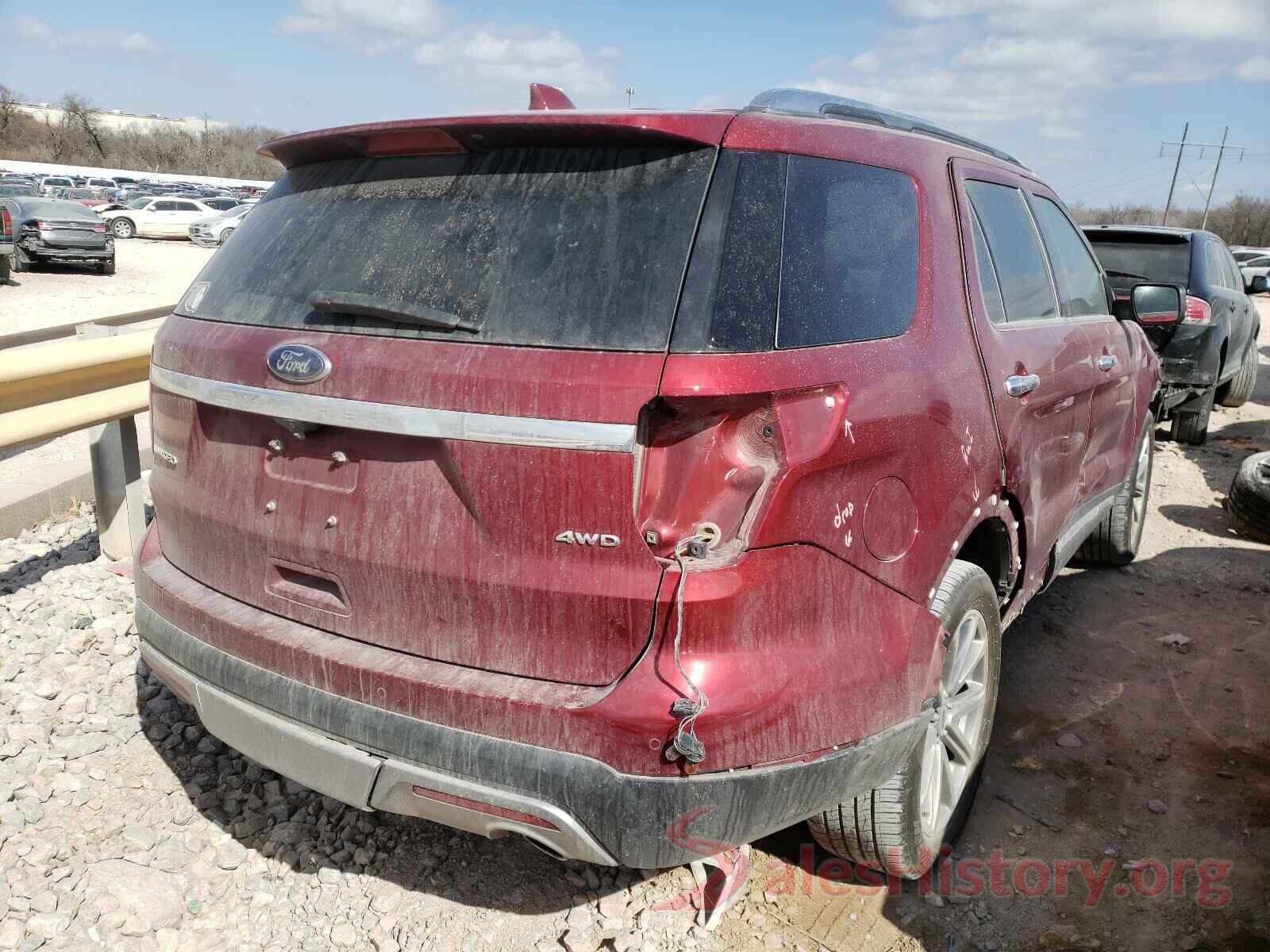 1FM5K8F80HGB78761 2017 FORD EXPLORER