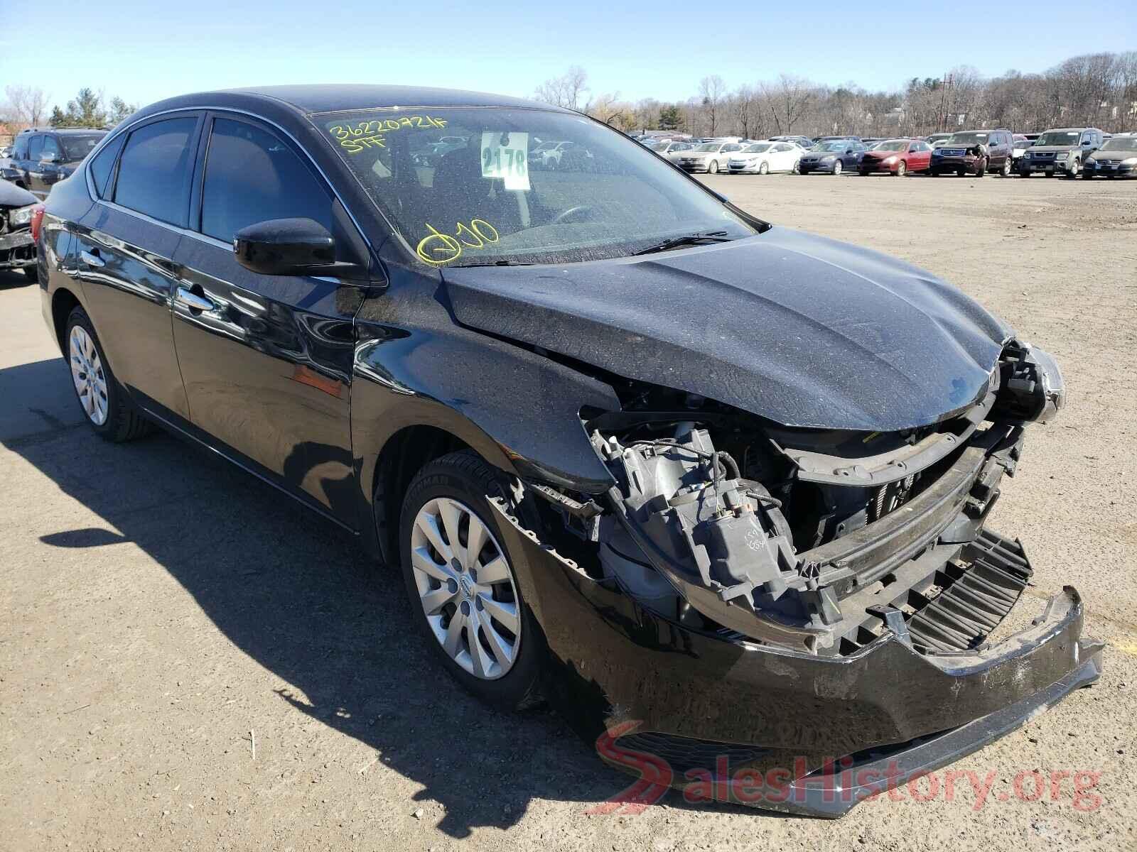 3N1AB7AP1GL681854 2016 NISSAN SENTRA