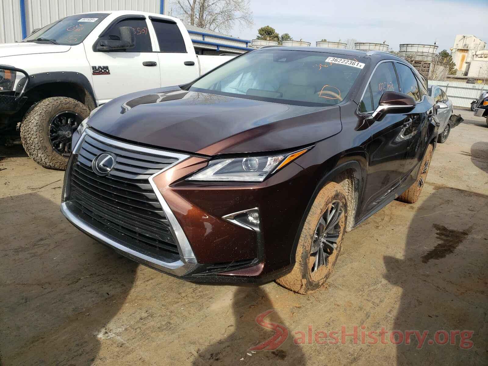 2T2BZMCA3GC017025 2016 LEXUS RX350