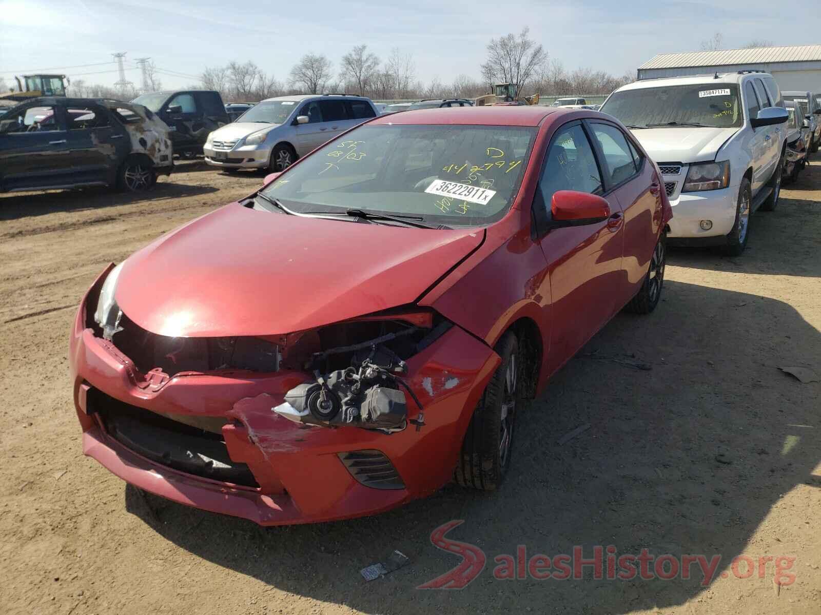 5YFBURHE0GP442794 2016 TOYOTA COROLLA