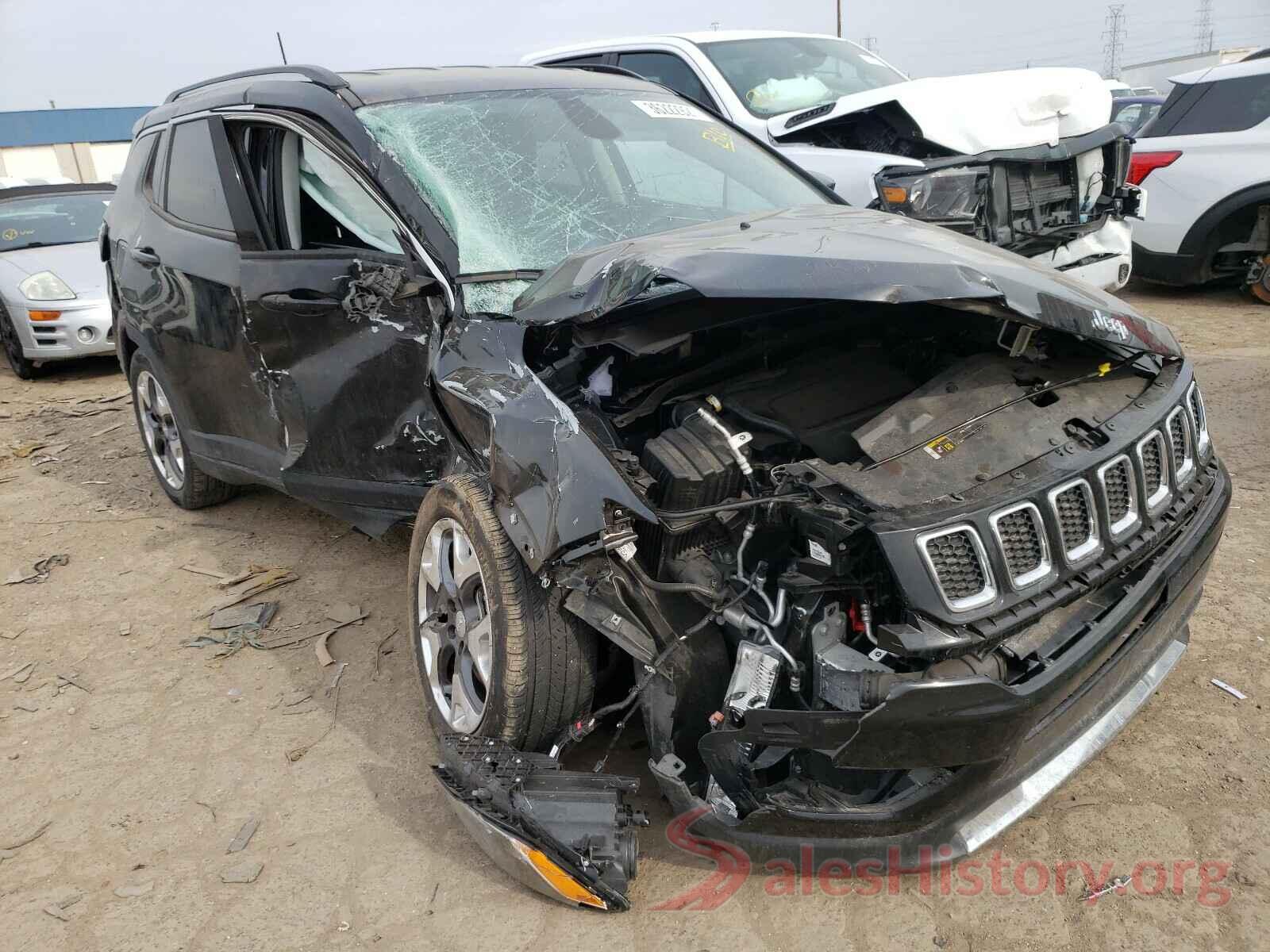 3C4NJDCB6KT843181 2019 JEEP COMPASS