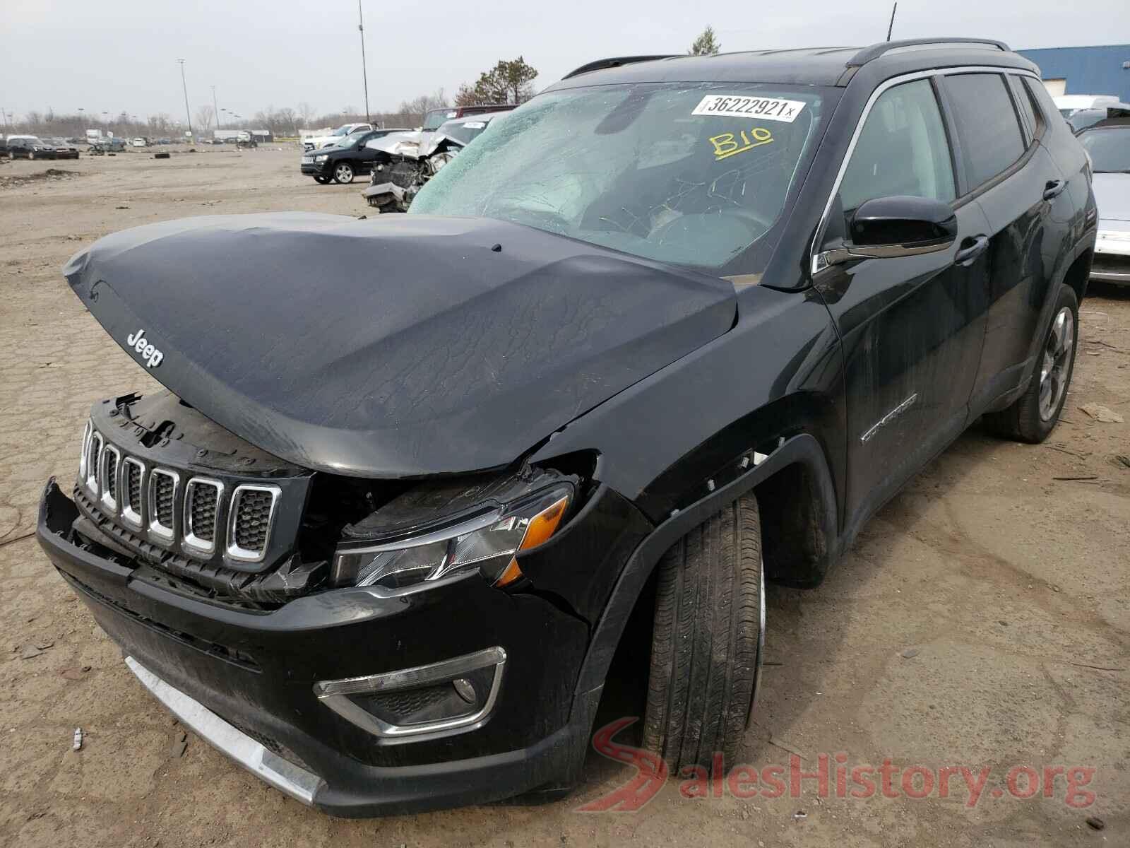 3C4NJDCB6KT843181 2019 JEEP COMPASS