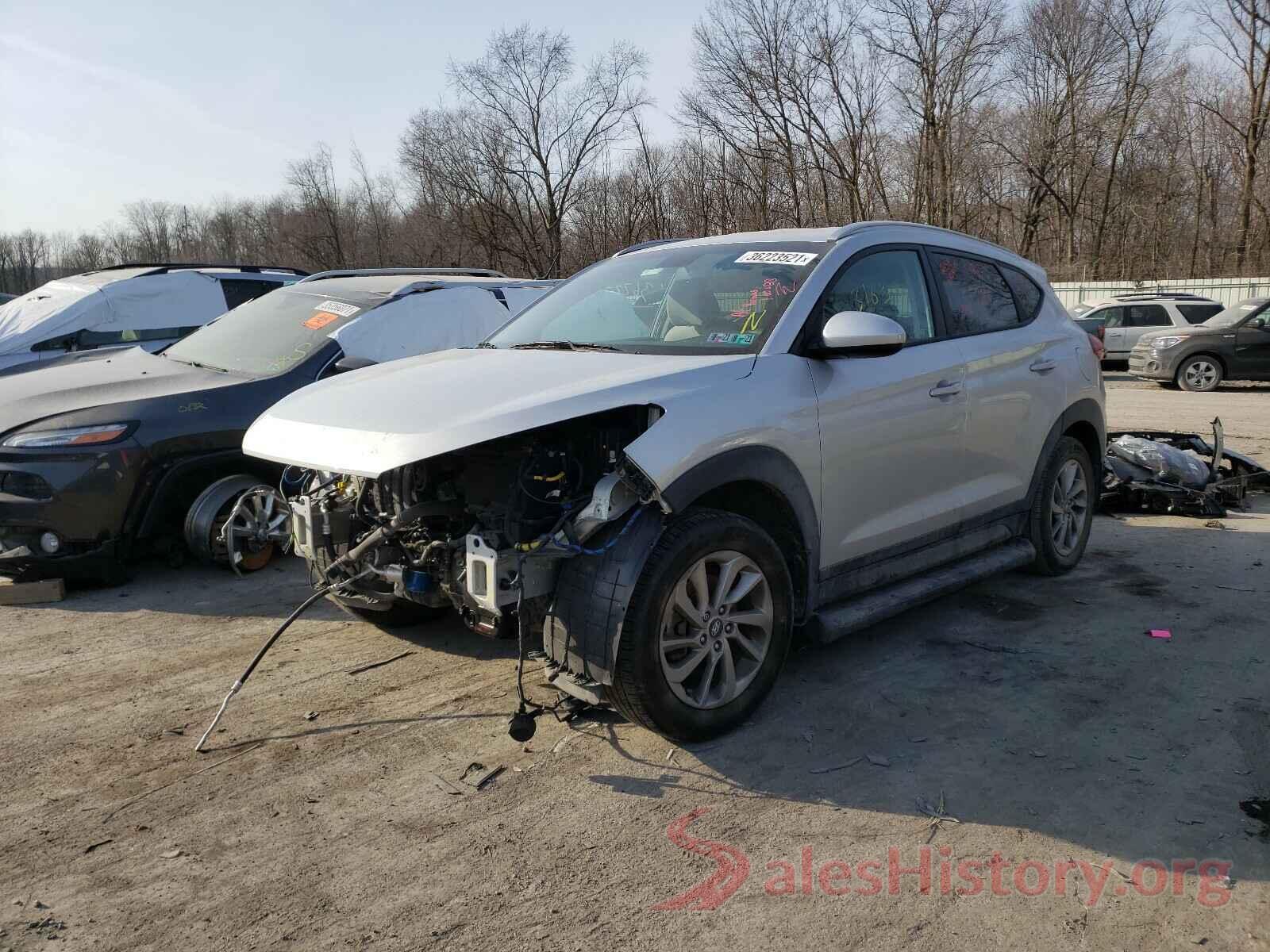 KM8J3CA40GU194932 2016 HYUNDAI TUCSON