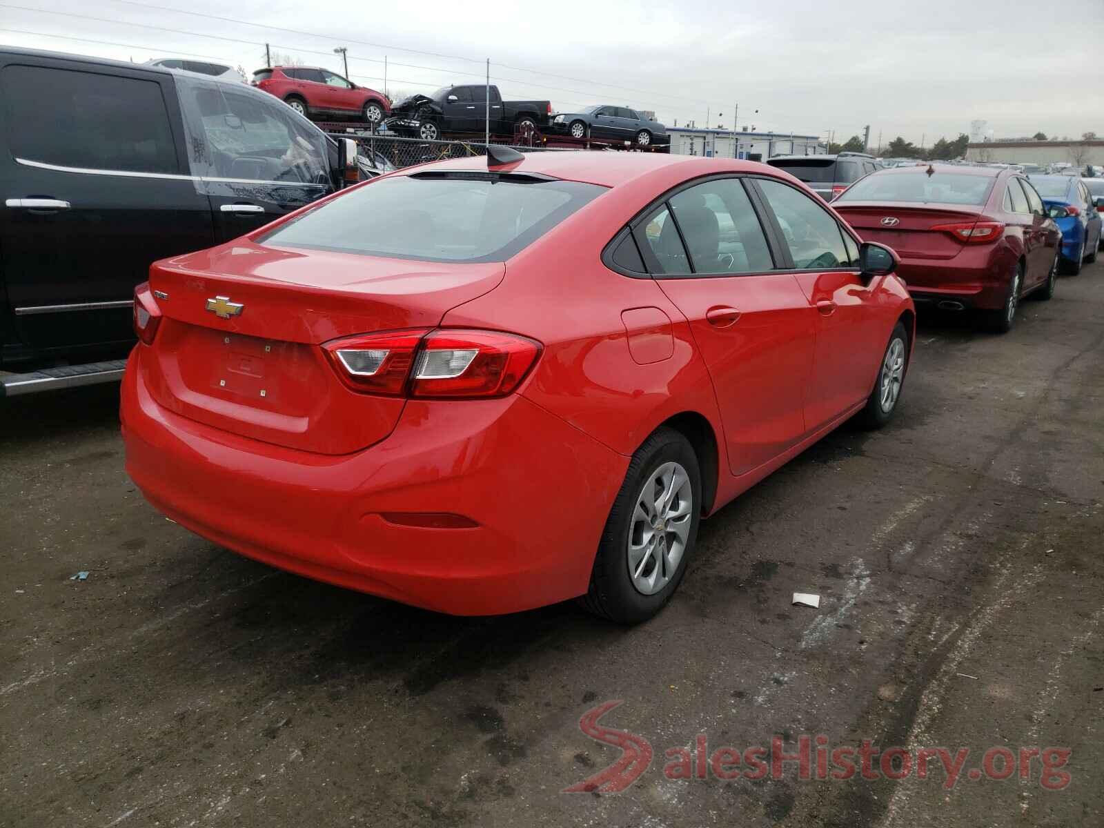 1G1BJ5SM0K7102565 2019 CHEVROLET CRUZE