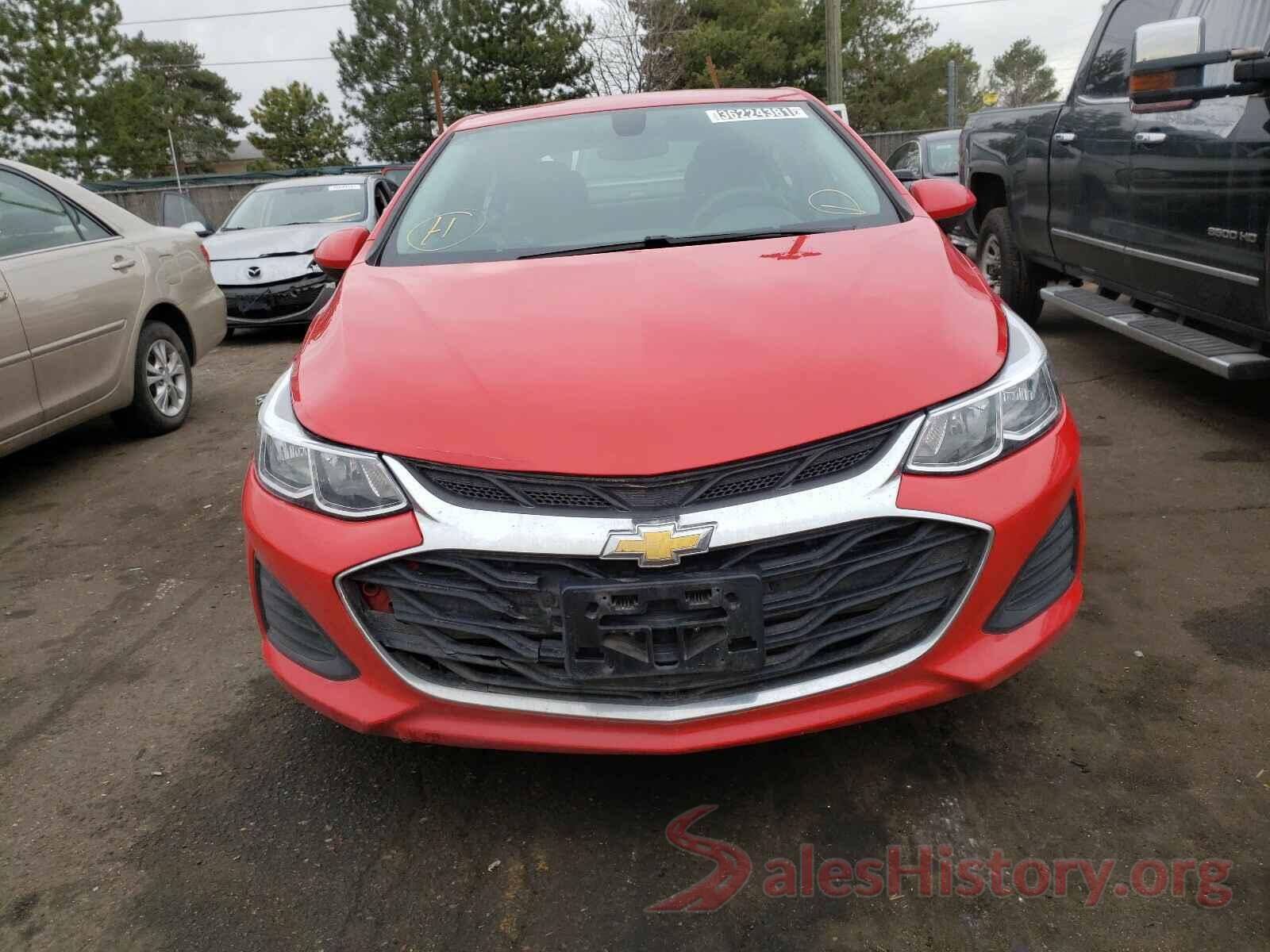 1G1BJ5SM0K7102565 2019 CHEVROLET CRUZE