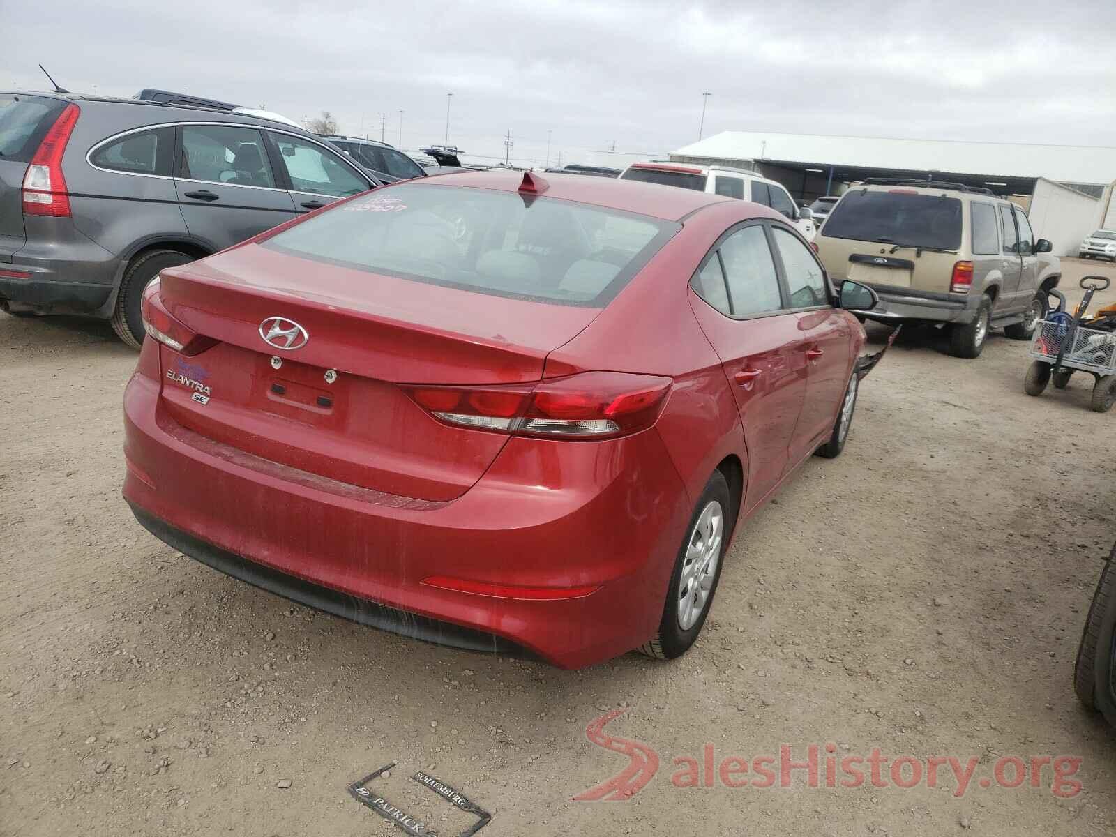 5NPD74LF3HH191805 2017 HYUNDAI ELANTRA