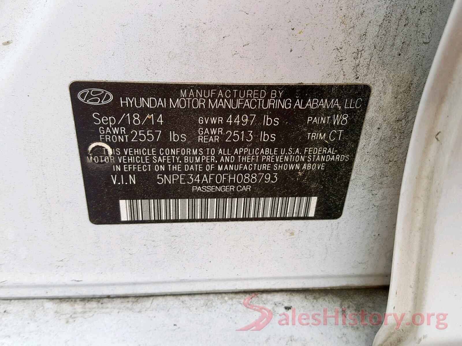 5NPE34AF0FH088793 2015 HYUNDAI SONATA