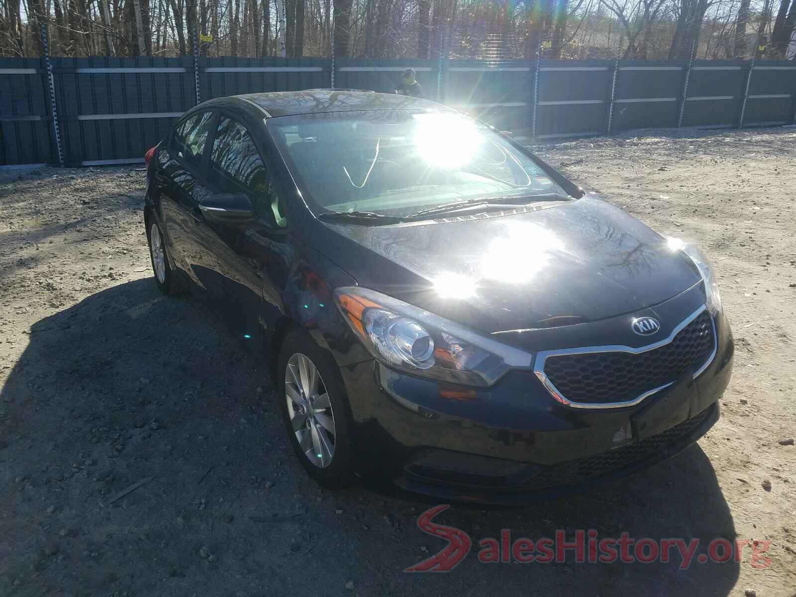 KNAFX4A65G5507809 2016 KIA FORTE