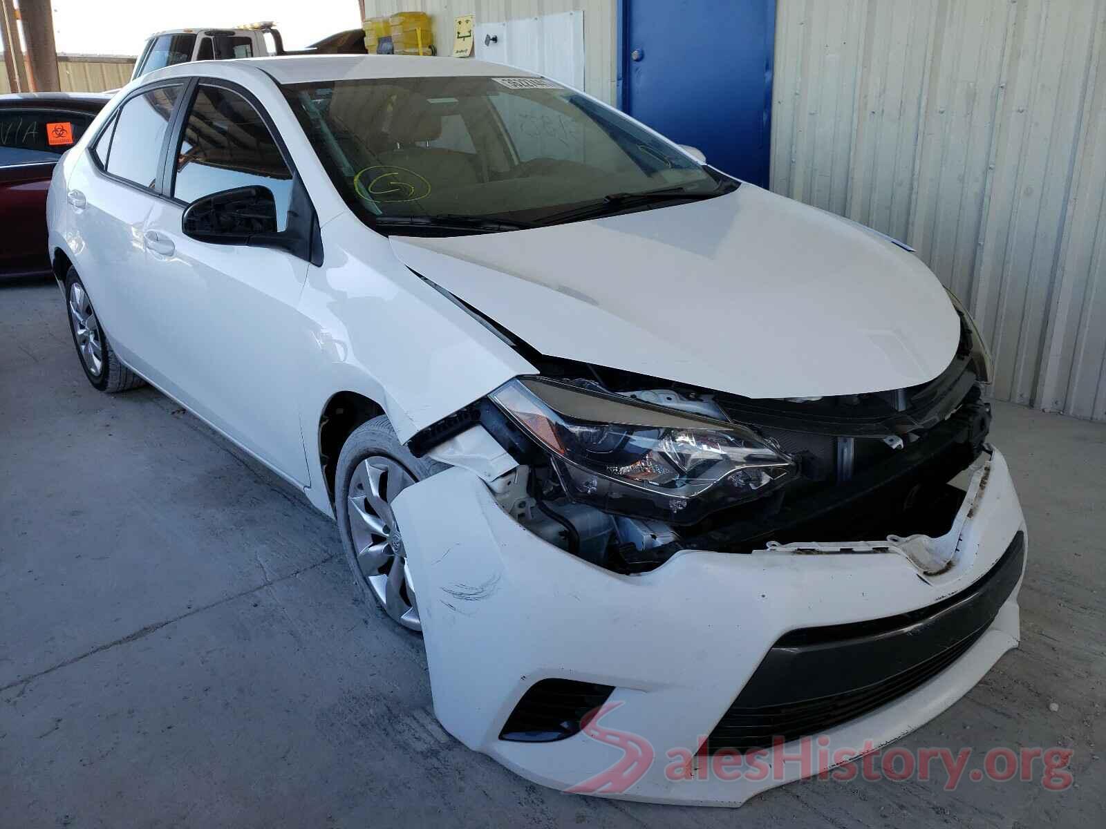 2T1BURHE5GC744338 2016 TOYOTA COROLLA