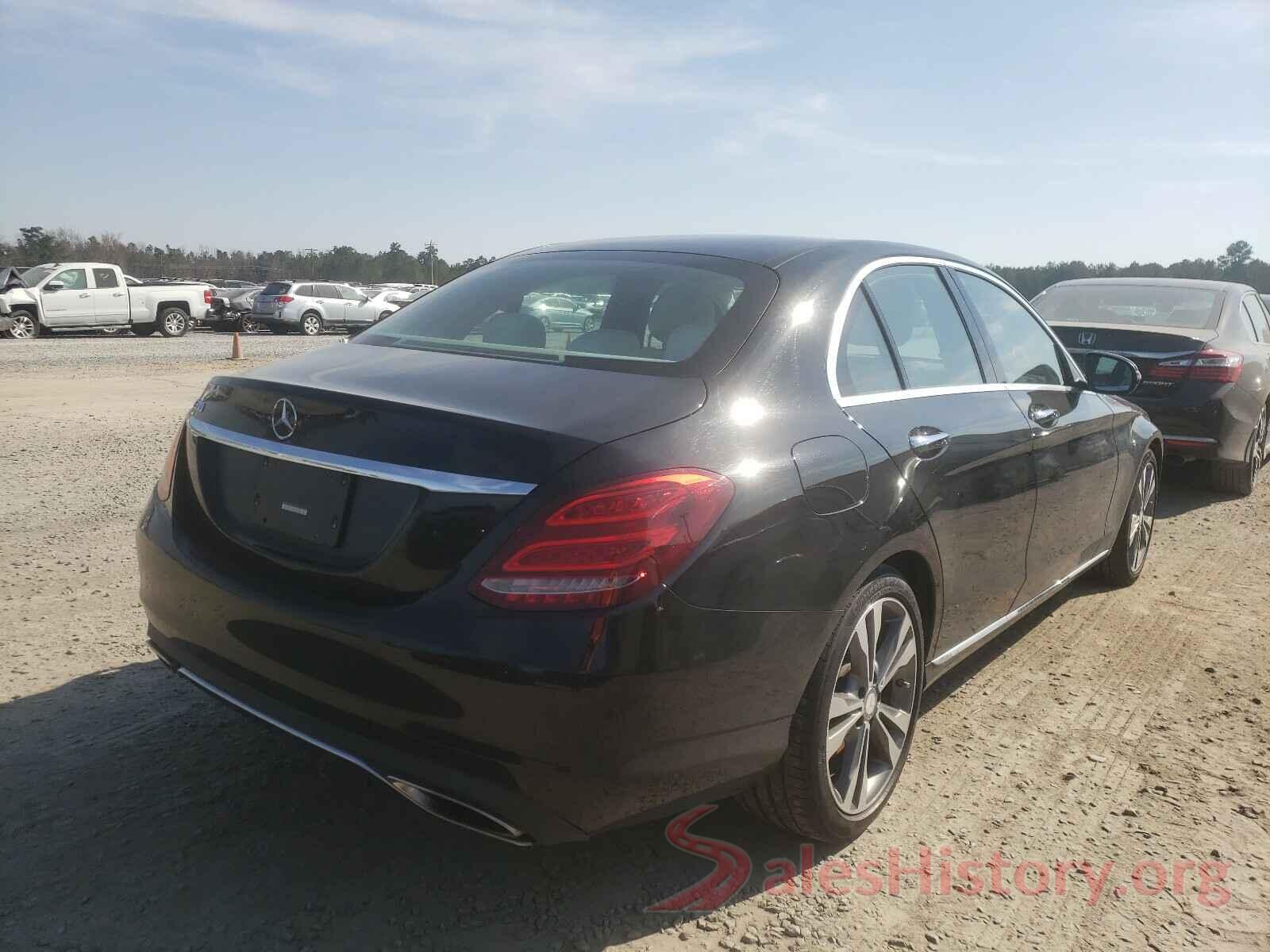 55SWF4JB5GU173779 2016 MERCEDES-BENZ C CLASS