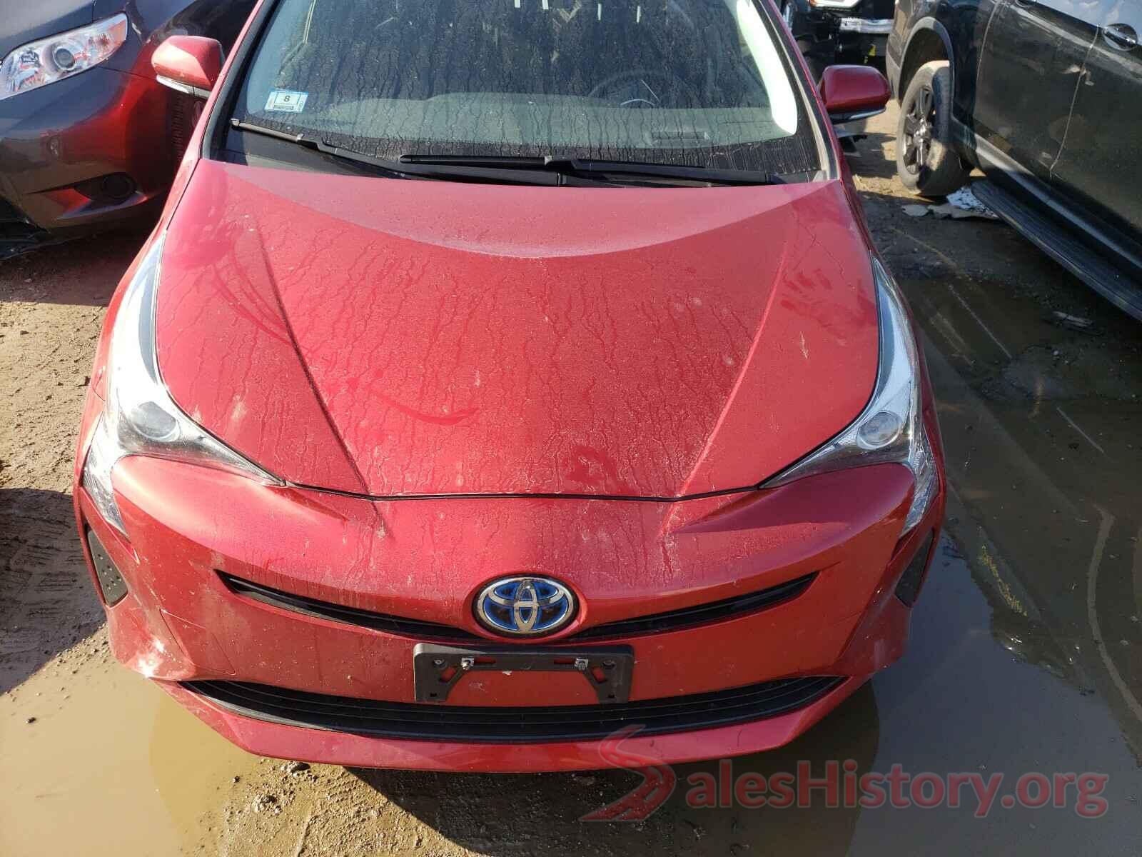 JTDKARFU4G3522711 2016 TOYOTA PRIUS