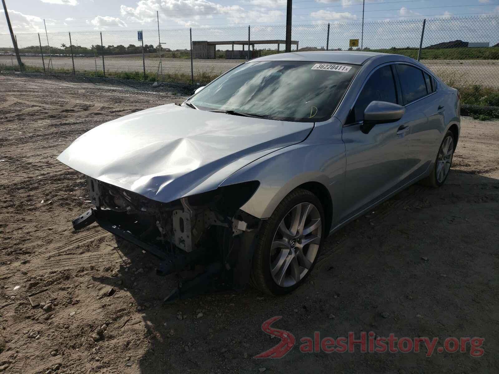 JM1GJ1V58G1484820 2016 MAZDA 6