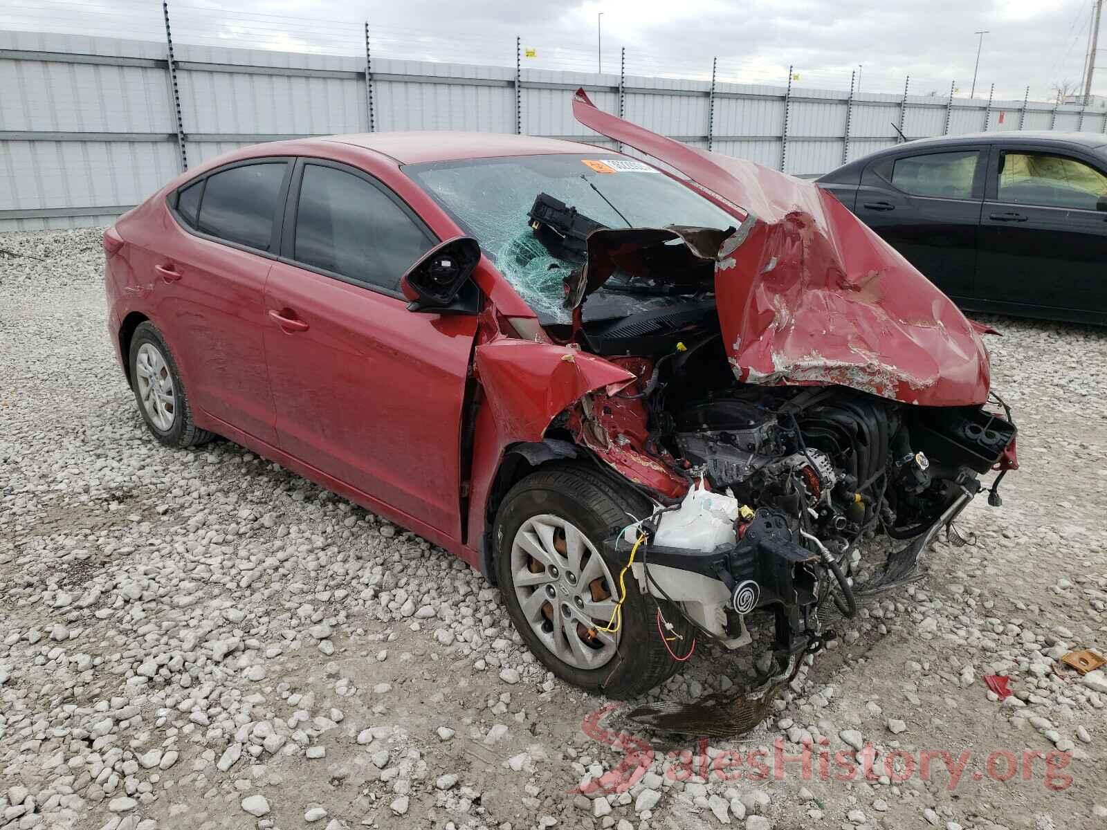 5NPD74LF8JH302791 2018 HYUNDAI ELANTRA