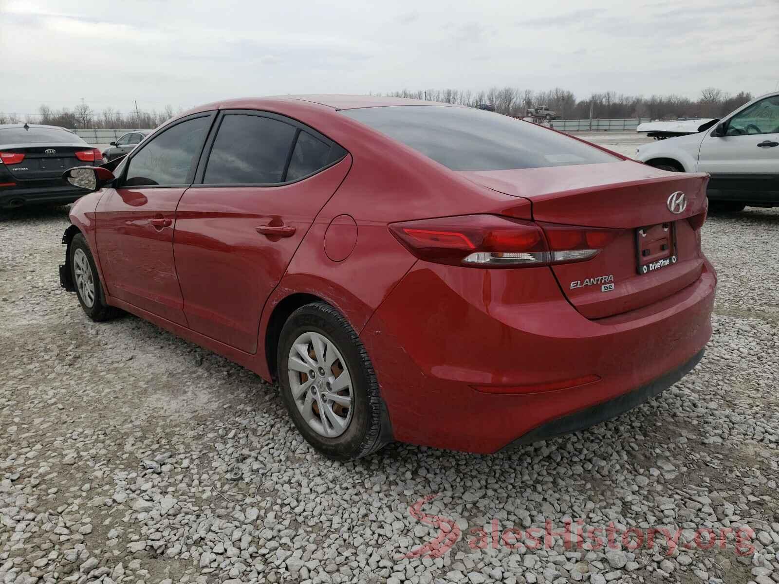 5NPD74LF8JH302791 2018 HYUNDAI ELANTRA