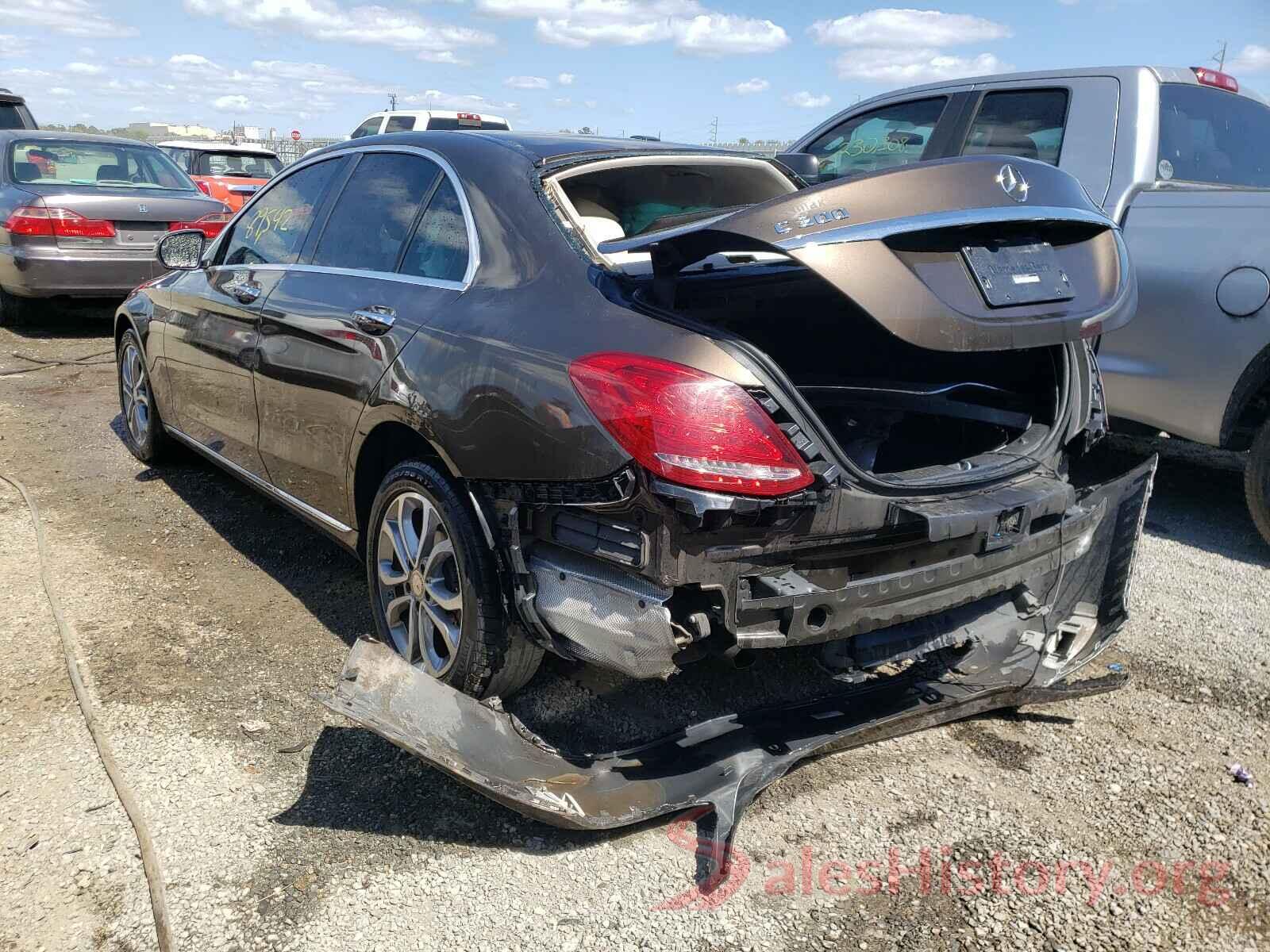 55SWF4KB0GU103976 2016 MERCEDES-BENZ C CLASS