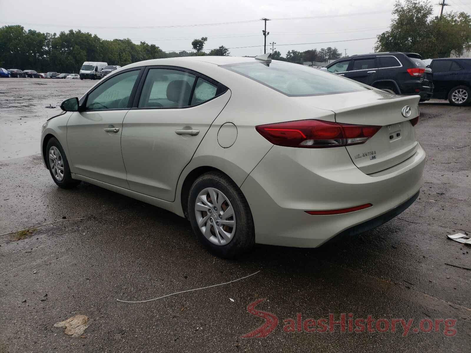 5NPD74LF4HH137560 2017 HYUNDAI ELANTRA