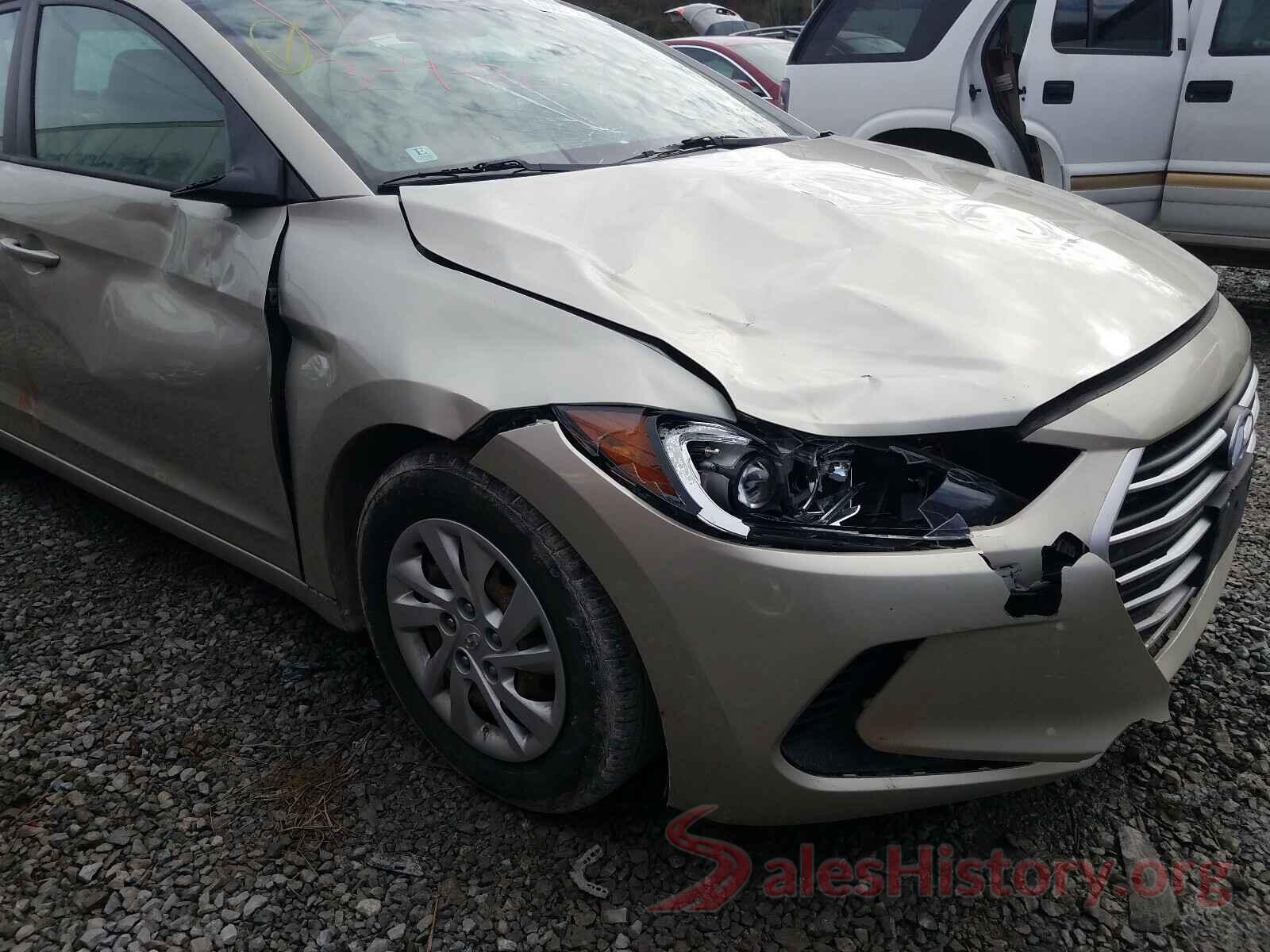 5NPD74LF4HH137560 2017 HYUNDAI ELANTRA