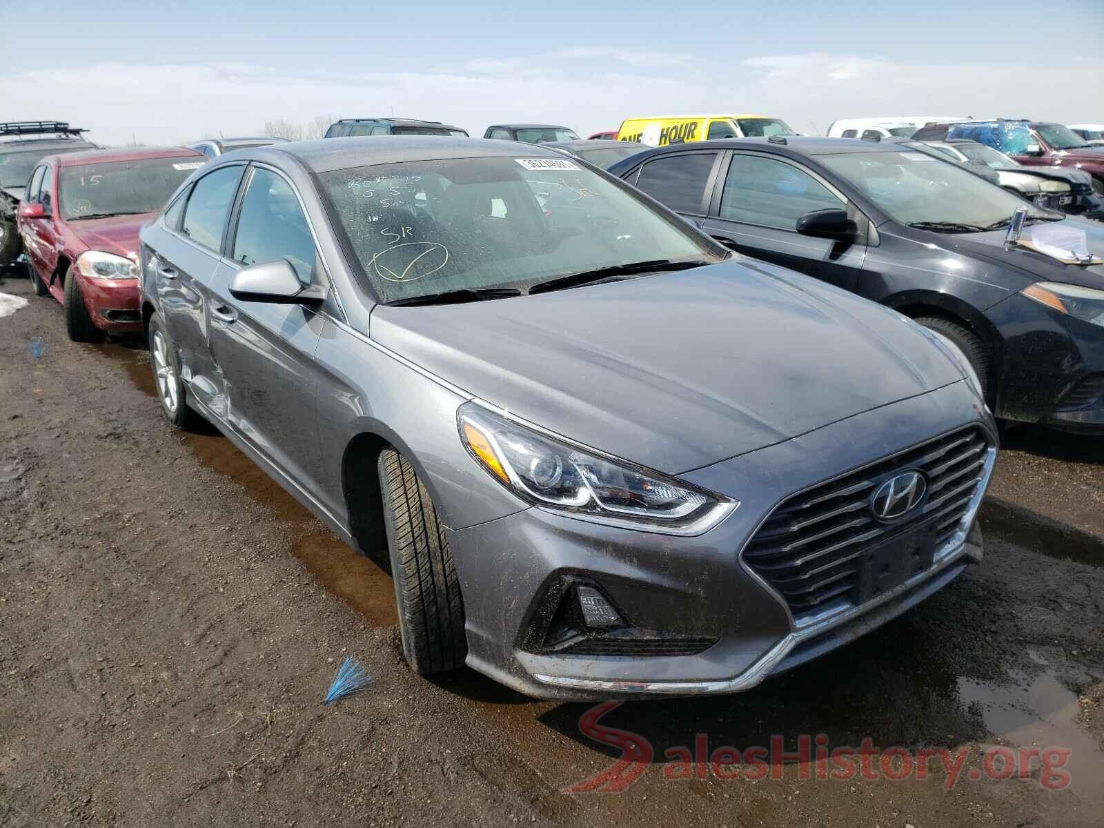 5NPE24AF8KH801291 2019 HYUNDAI SONATA