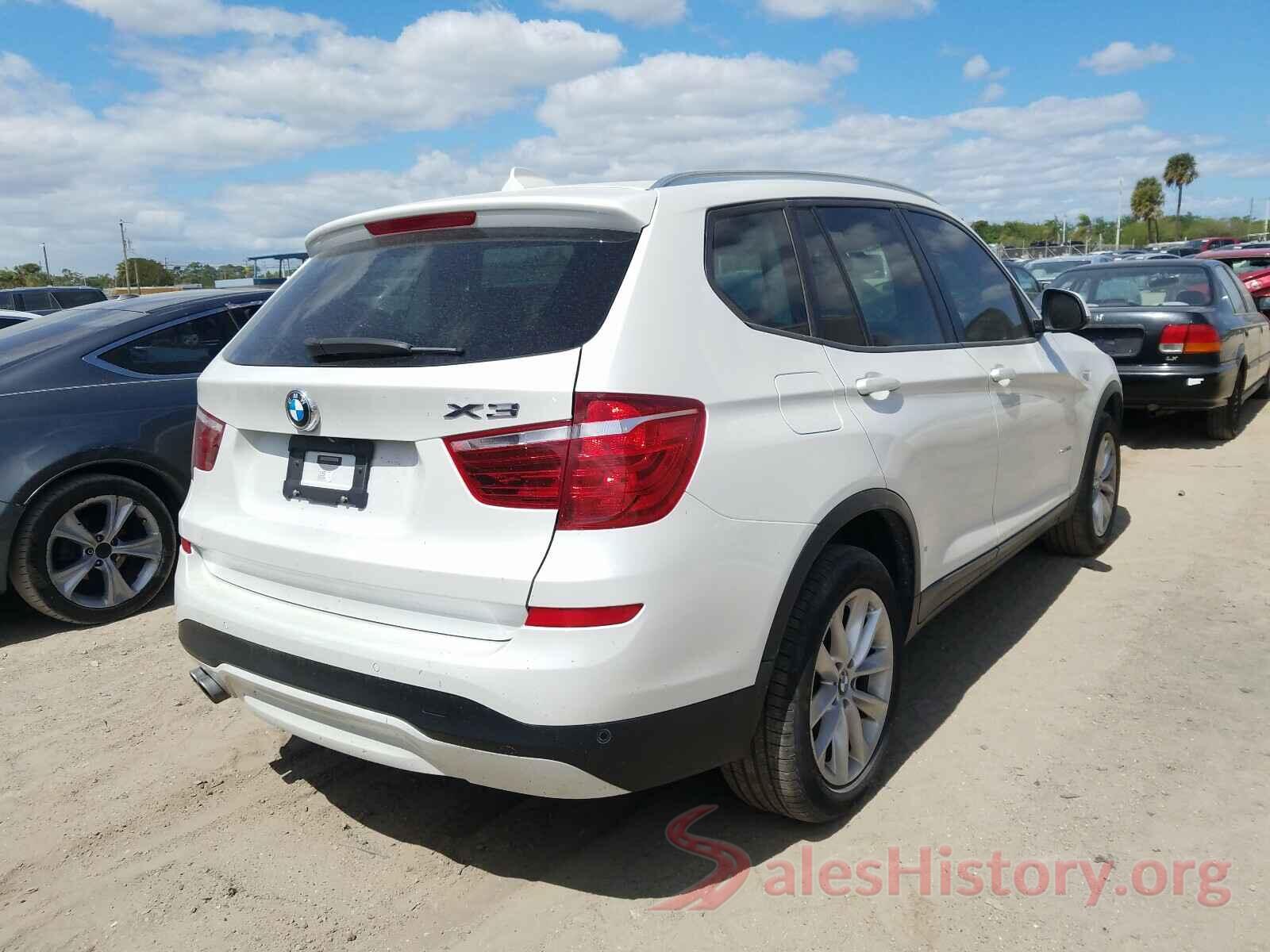 5UXWZ7C35H0X41950 2017 BMW X3