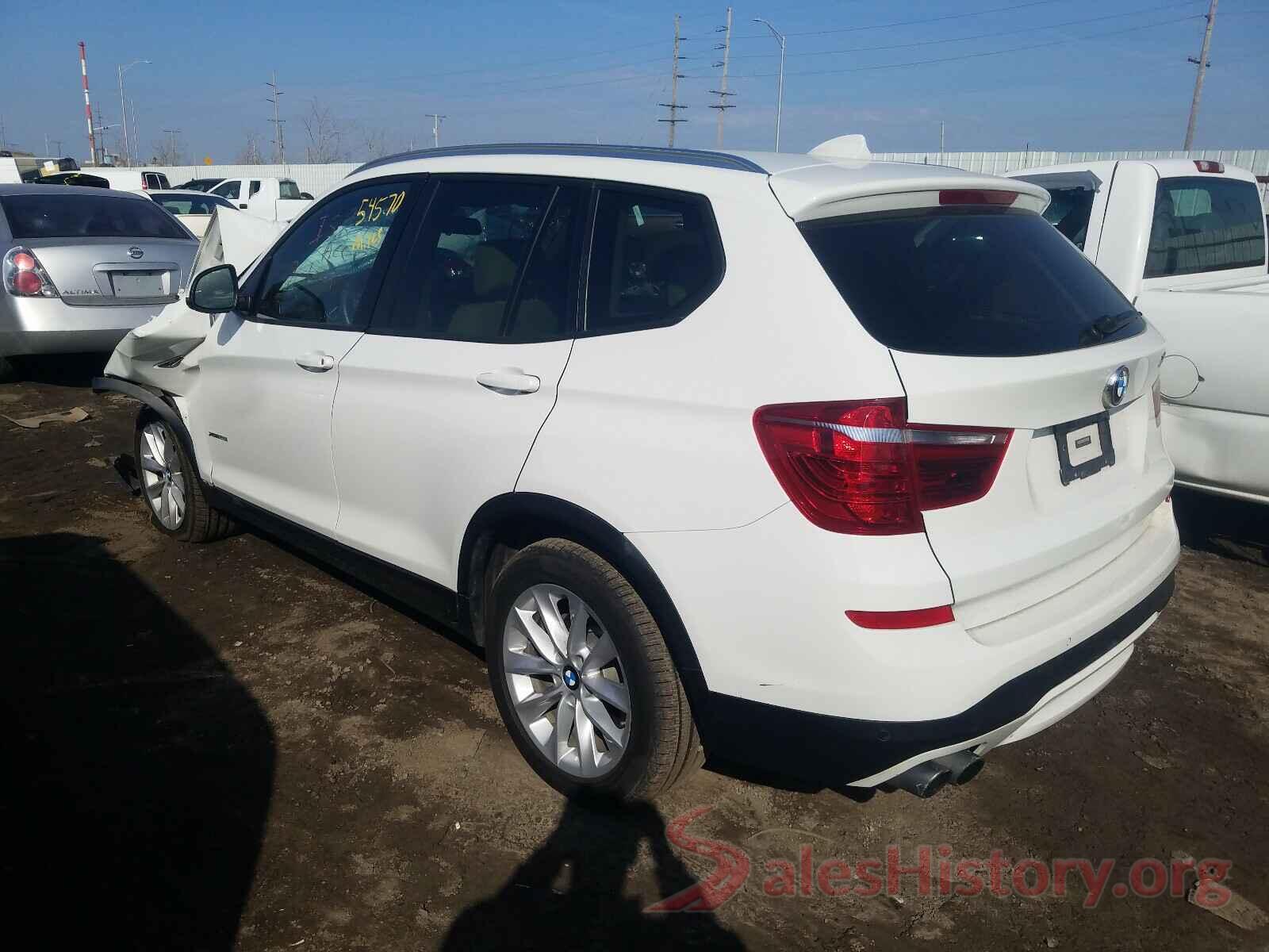 5UXWX9C53G0D83655 2016 BMW X3