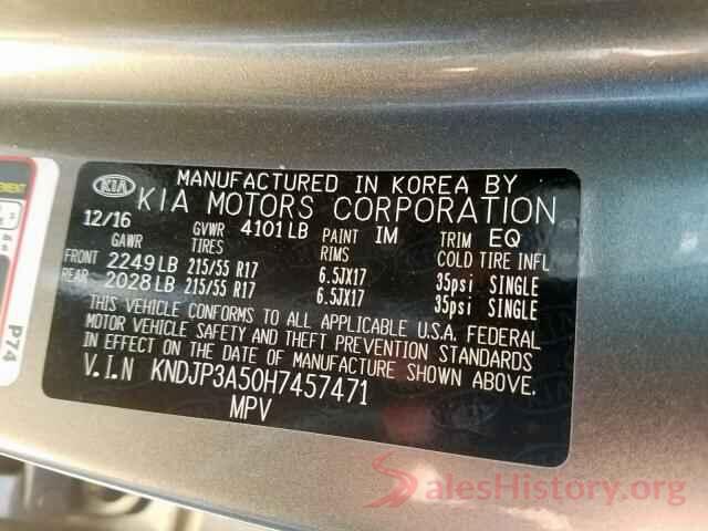 KNDJP3A50H7457471 2017 KIA SOUL