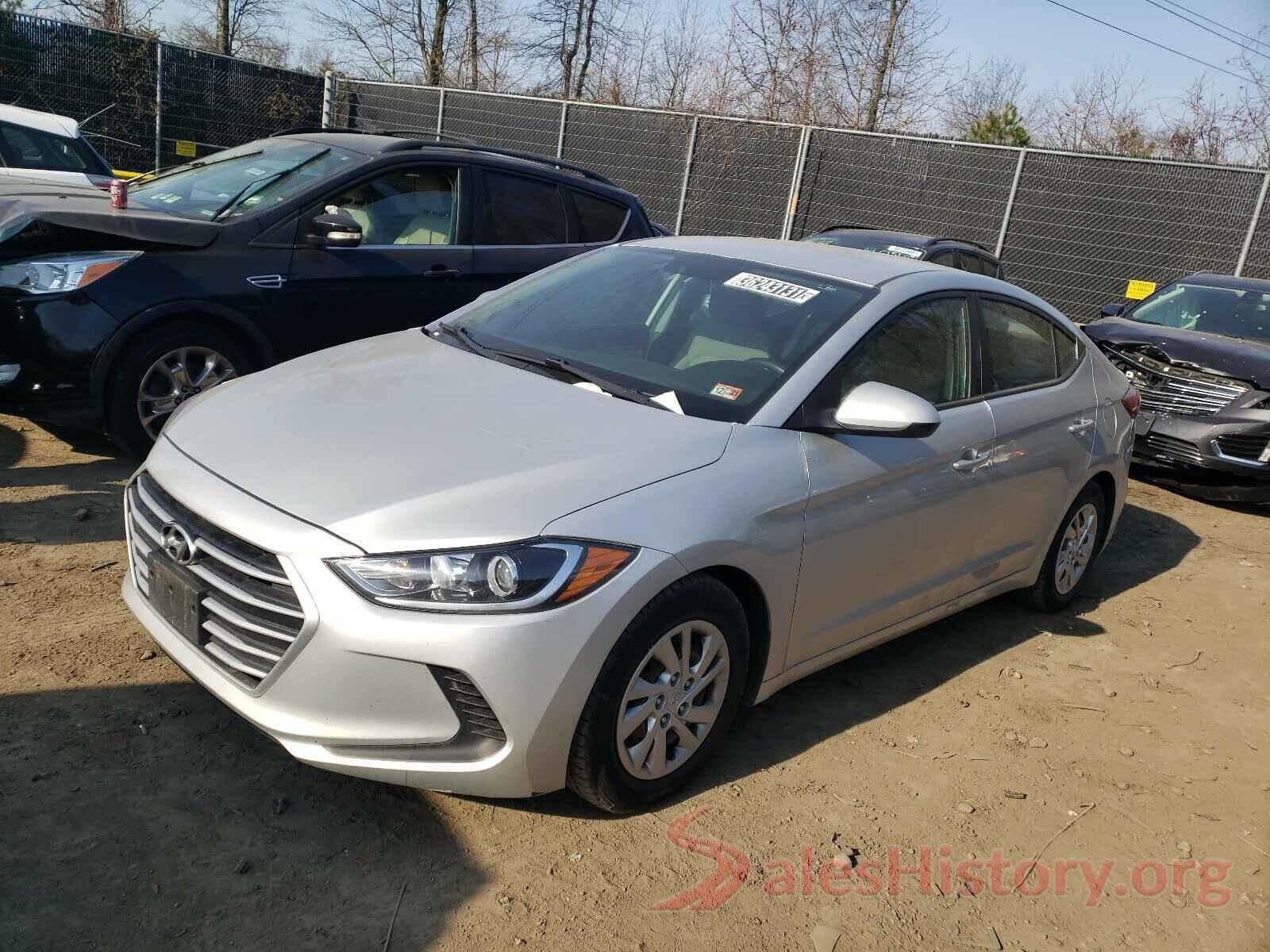 5NPD74LFXHH177299 2017 HYUNDAI ELANTRA