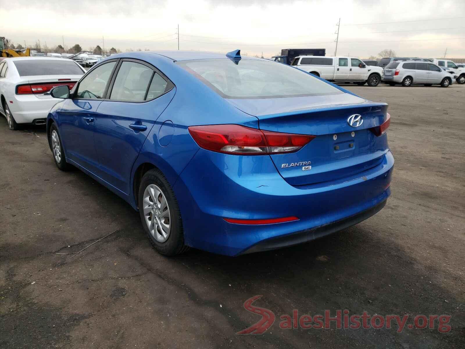 5NPD74LF2HH165924 2017 HYUNDAI ELANTRA