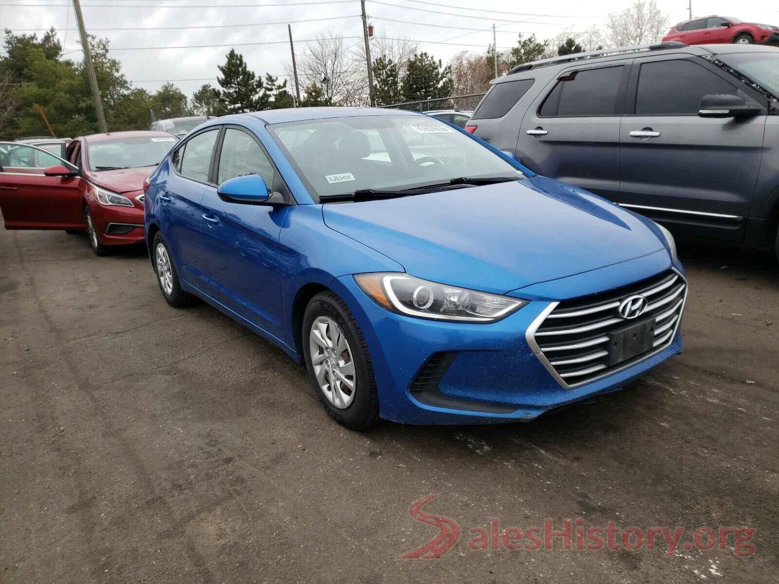 5NPD74LF2HH165924 2017 HYUNDAI ELANTRA