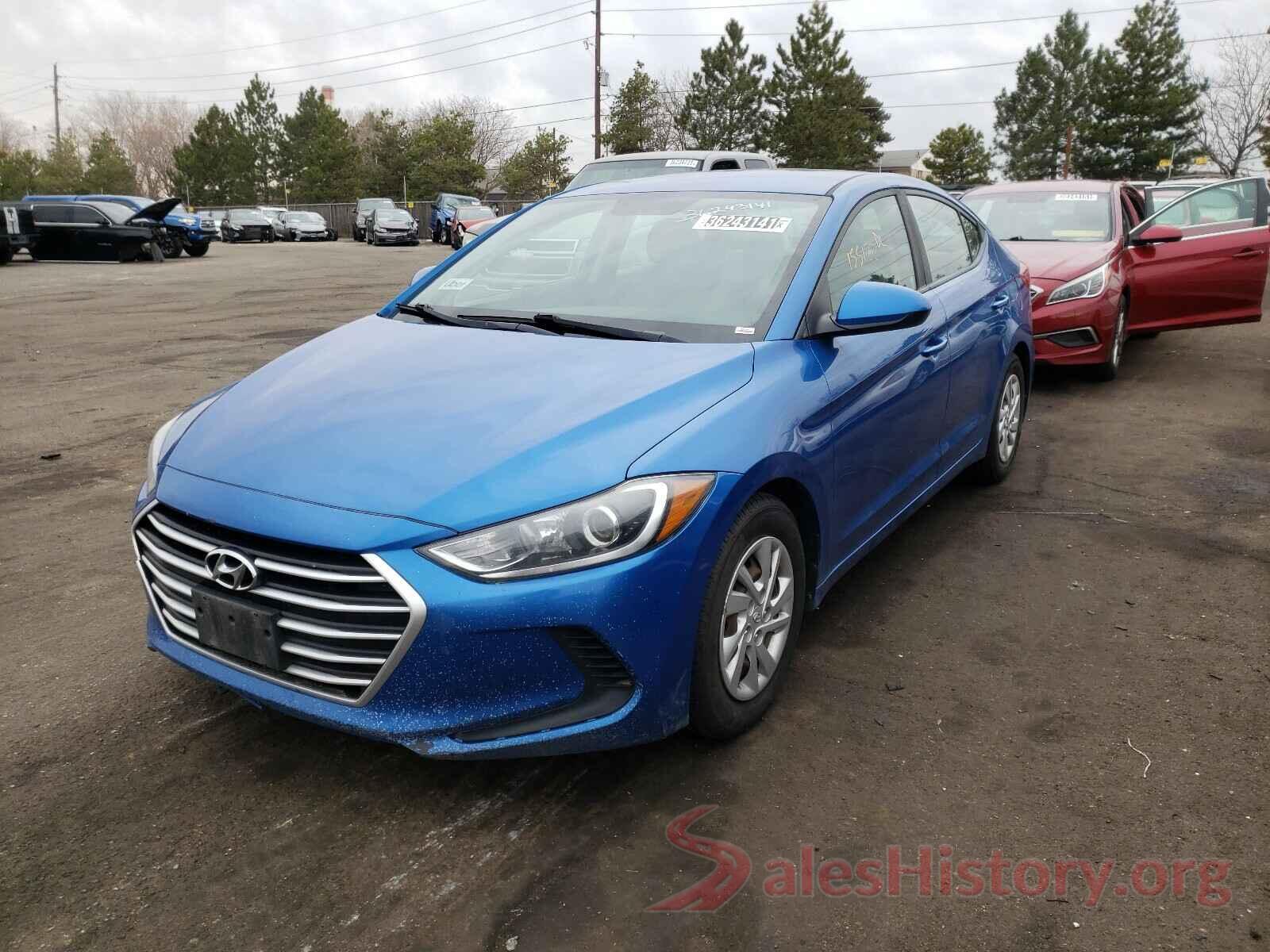 5NPD74LF2HH165924 2017 HYUNDAI ELANTRA