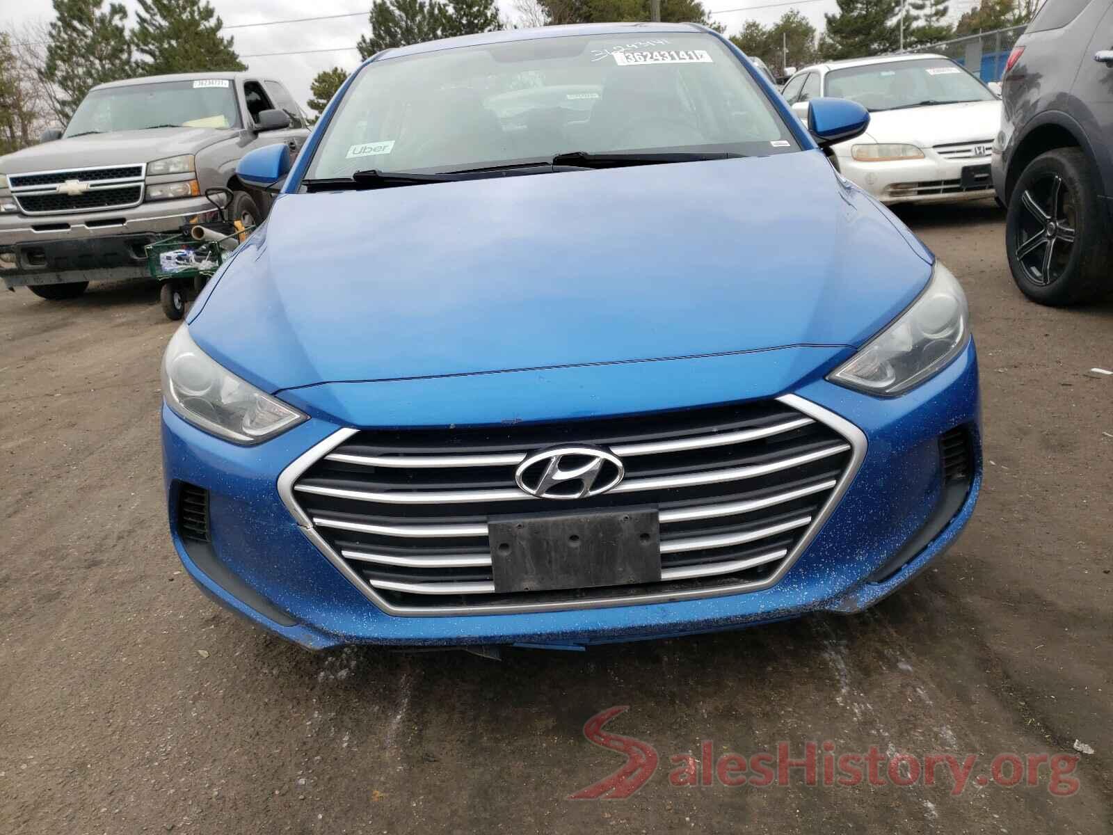 5NPD74LF2HH165924 2017 HYUNDAI ELANTRA