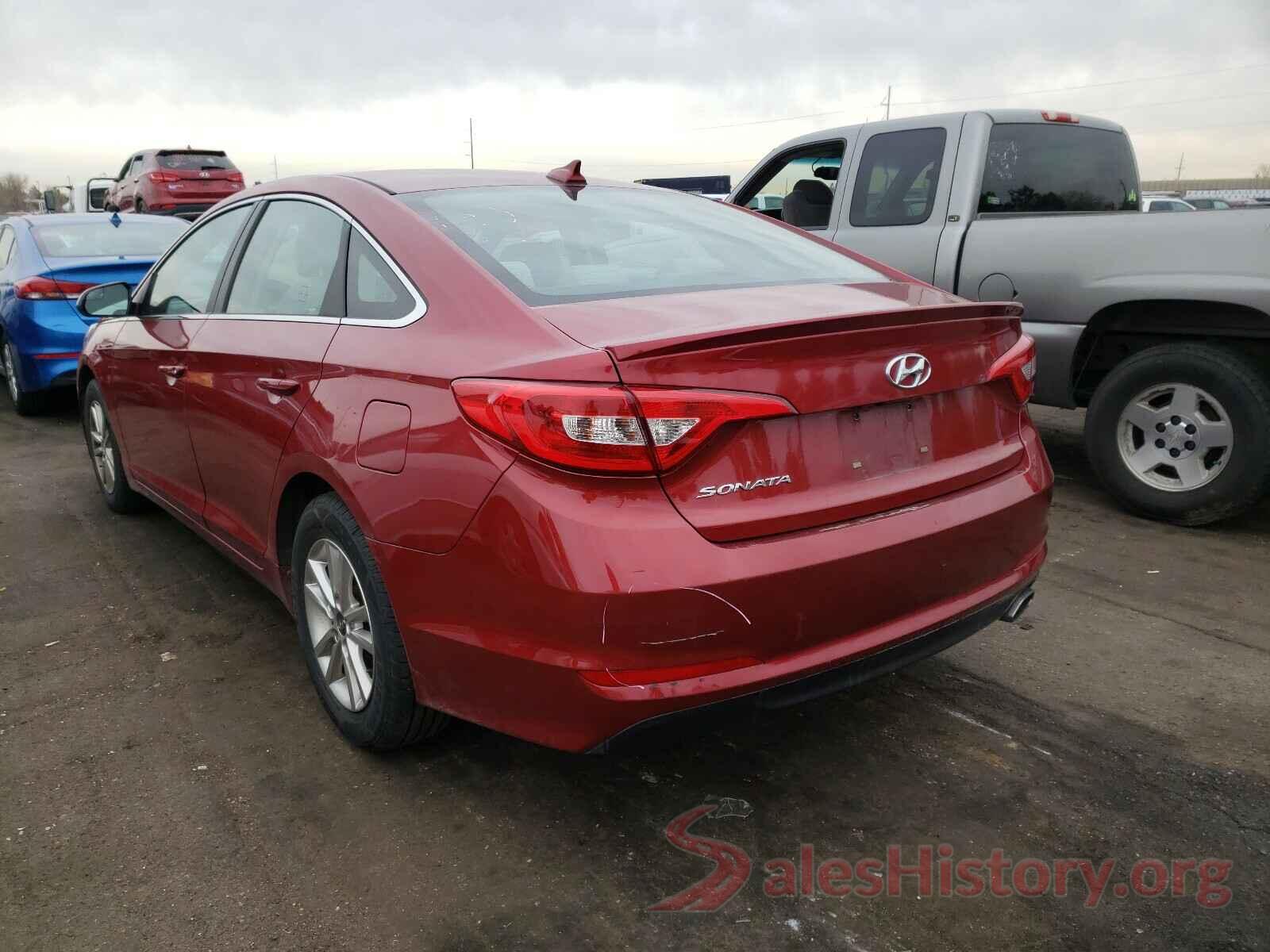 5NPE24AF5GH274883 2016 HYUNDAI SONATA