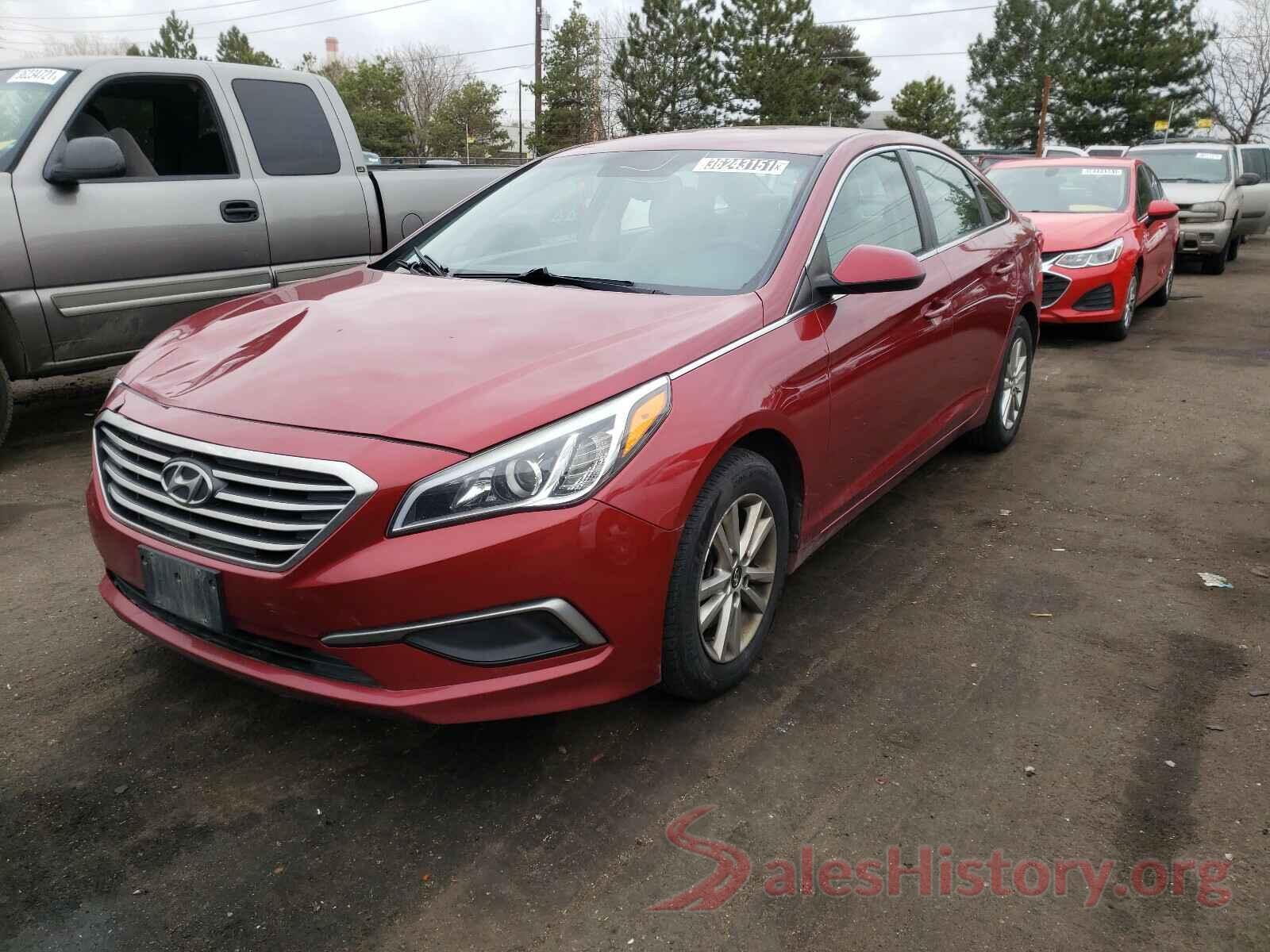 5NPE24AF5GH274883 2016 HYUNDAI SONATA